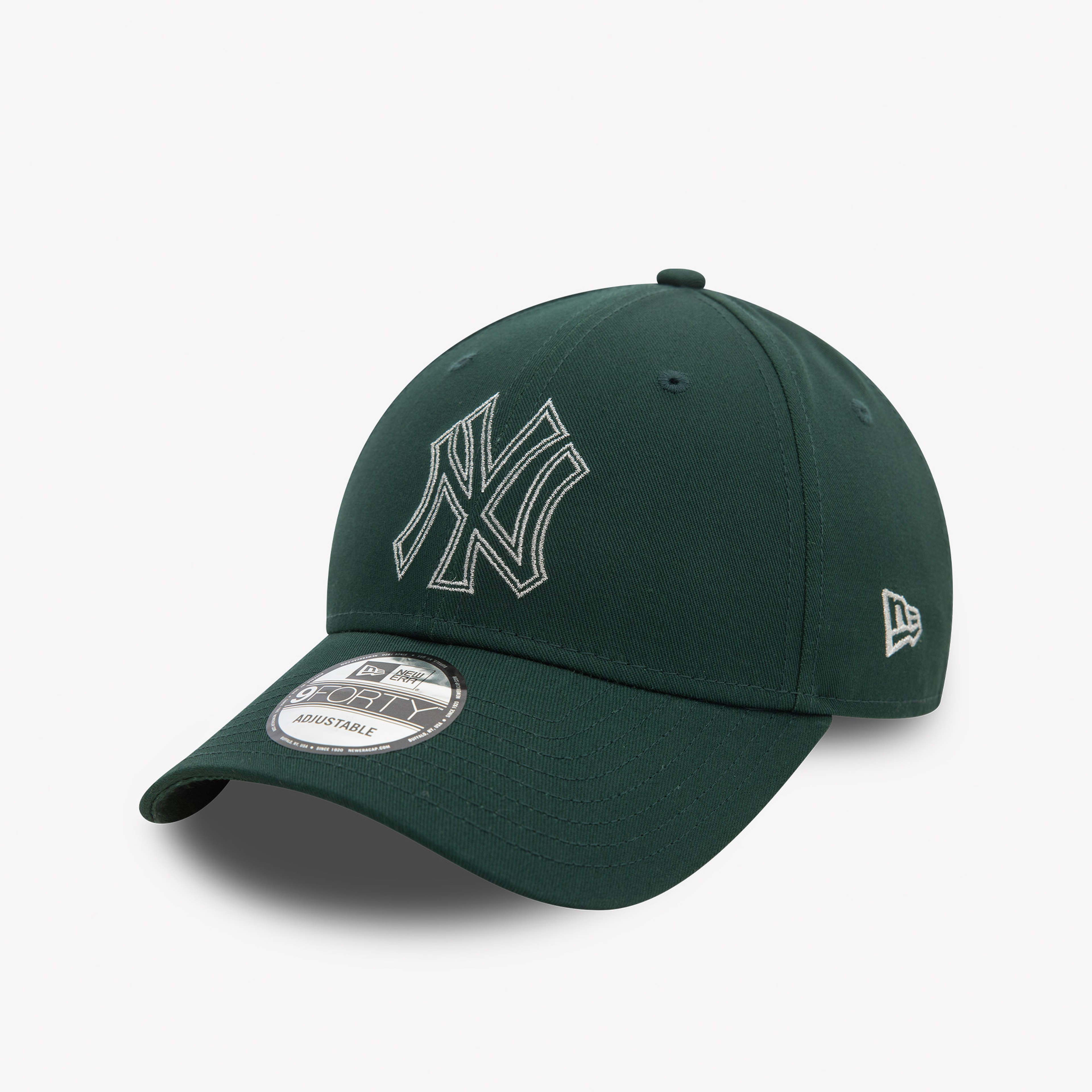 New Era New York Yankees Metallic Outline 9Forty Unisex Yeşil Şapka