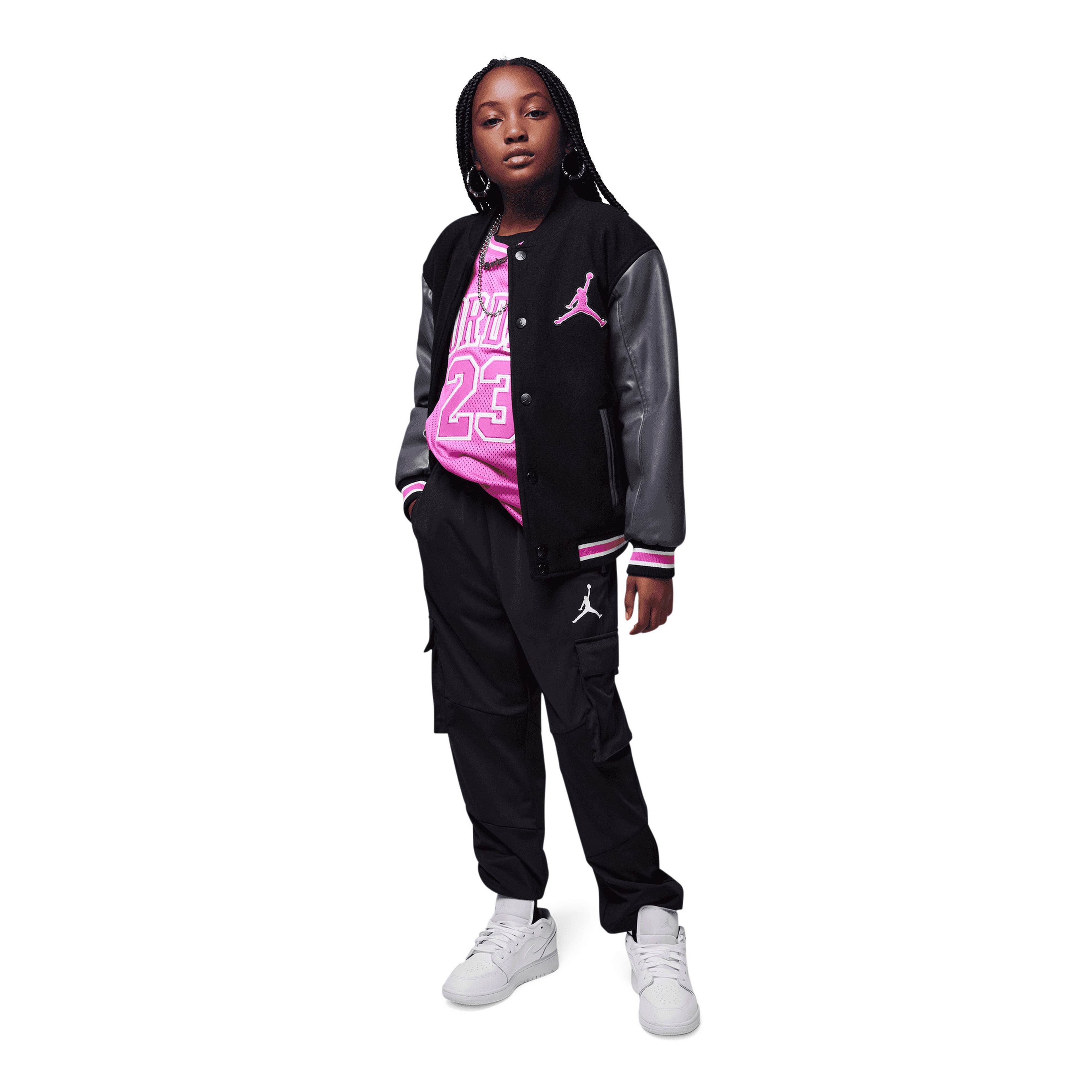Jordan Varsity Çocuk Siyah Günlük Ceket