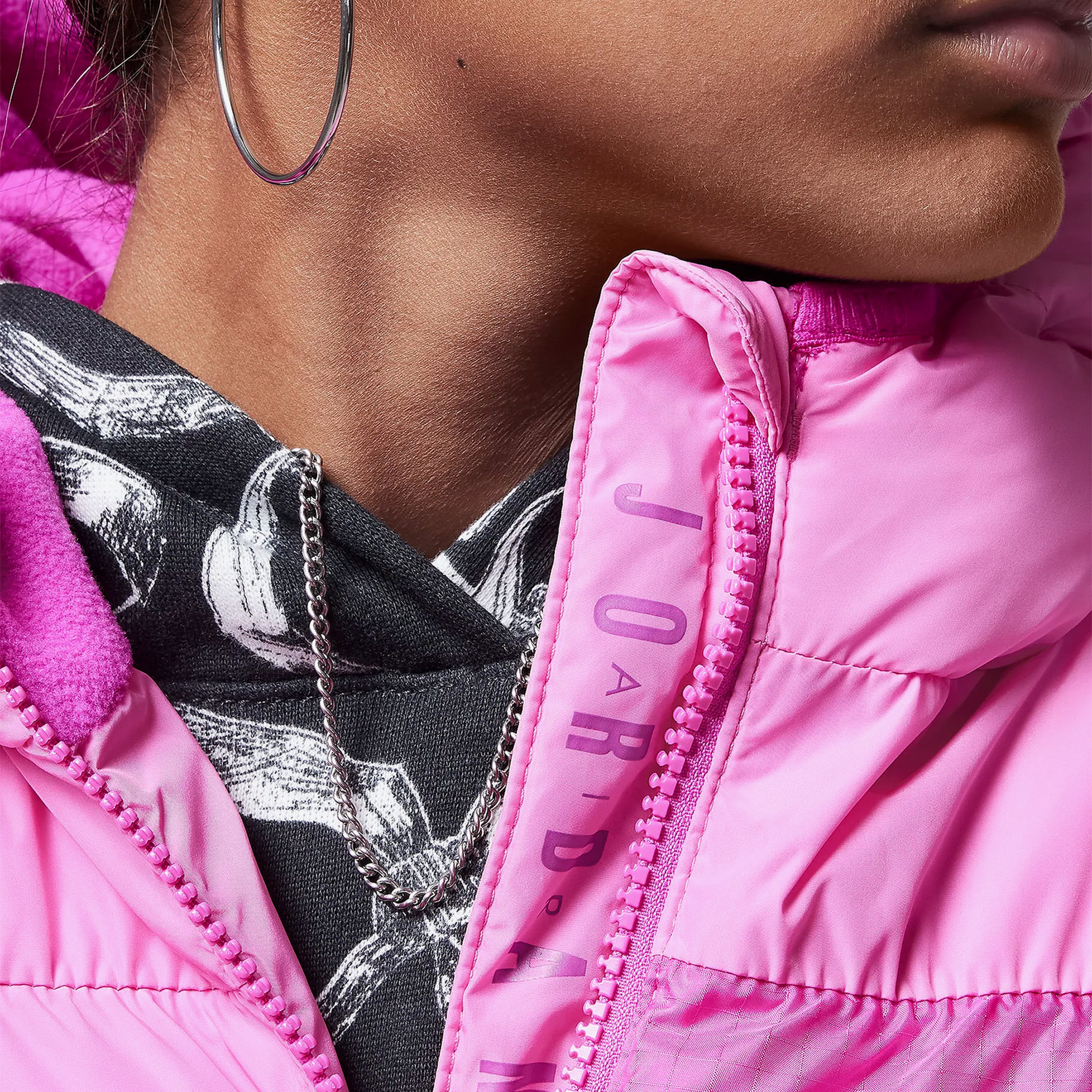 Jordan Essentials Çocuk Pembe Outdoor Mont