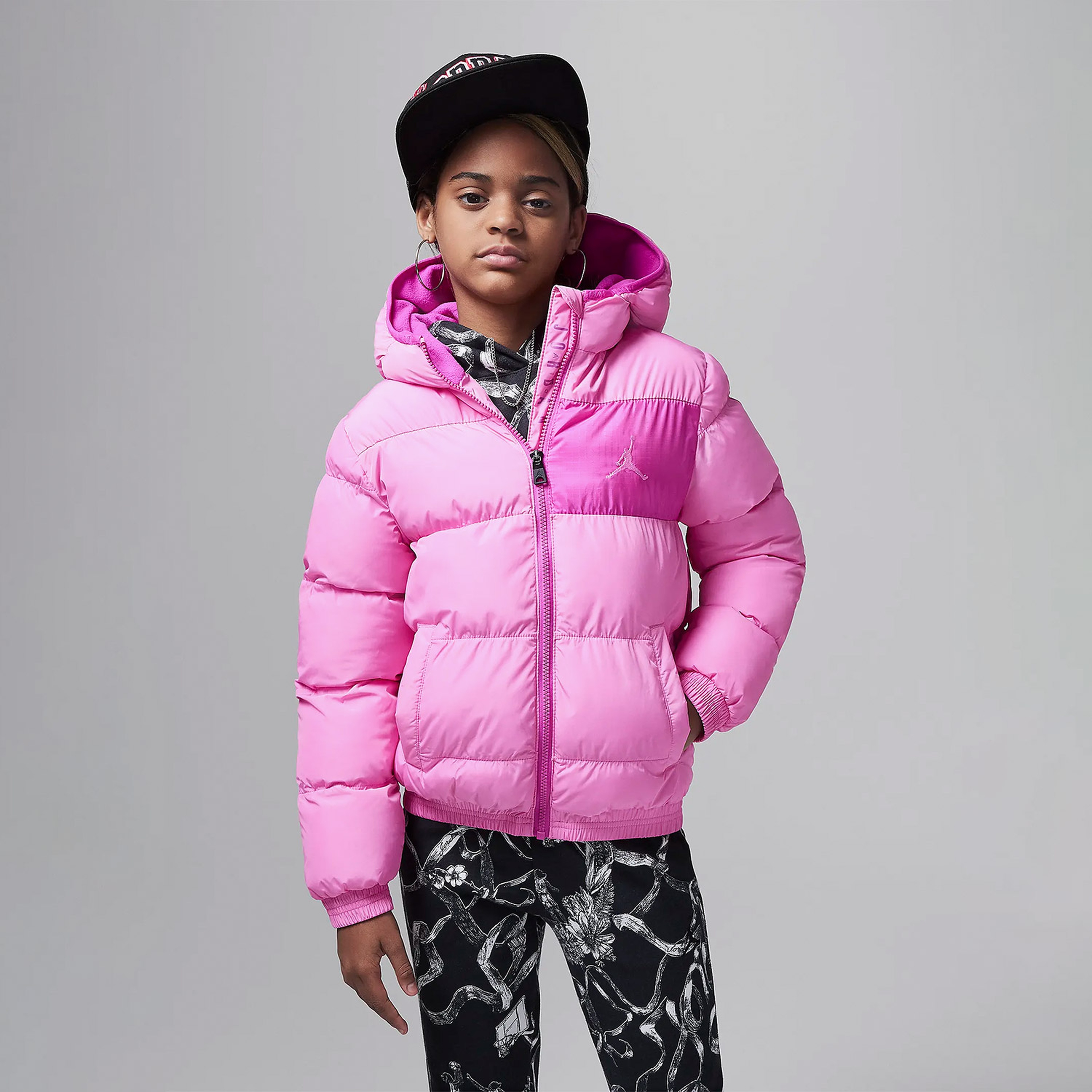 Jordan Essentials Çocuk Pembe Outdoor Mont