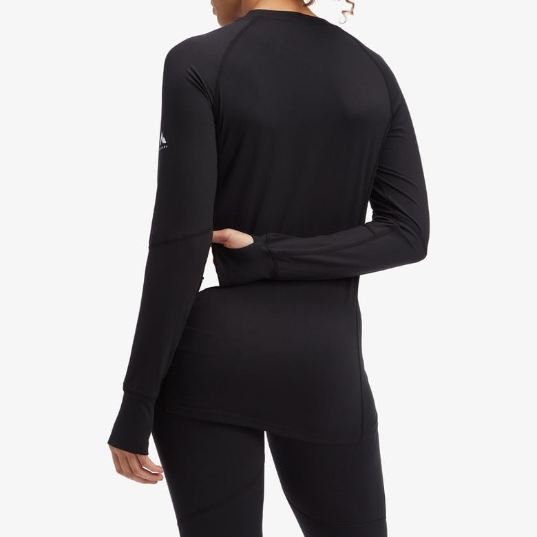 Mc Kinley Disa II Kadın Siyah Uzun Kollu T-Shirt