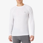 Mc Kinley Waldo II Termal Beyaz Siyah Uzun Kollu T-Shirt