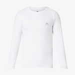 Mc Kinley Waldo II Termal Beyaz Siyah Uzun Kollu T-Shirt