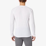 Mc Kinley Waldo II Termal Beyaz Siyah Uzun Kollu T-Shirt