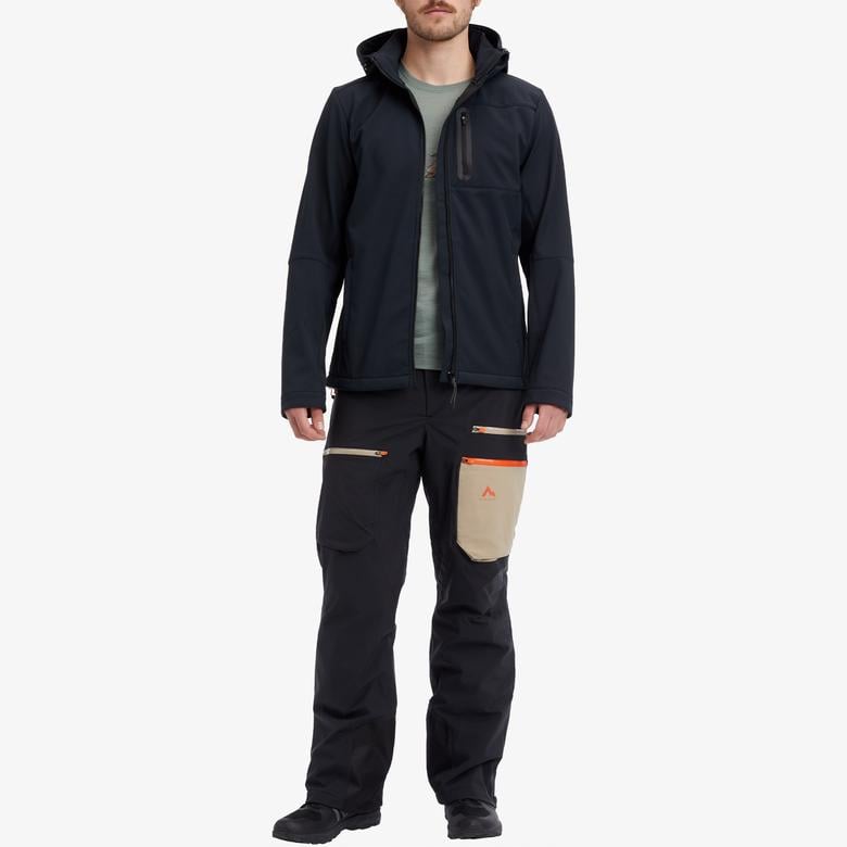 Mc Kinley Kadino Sofsthell Erkek Siyah Ceket