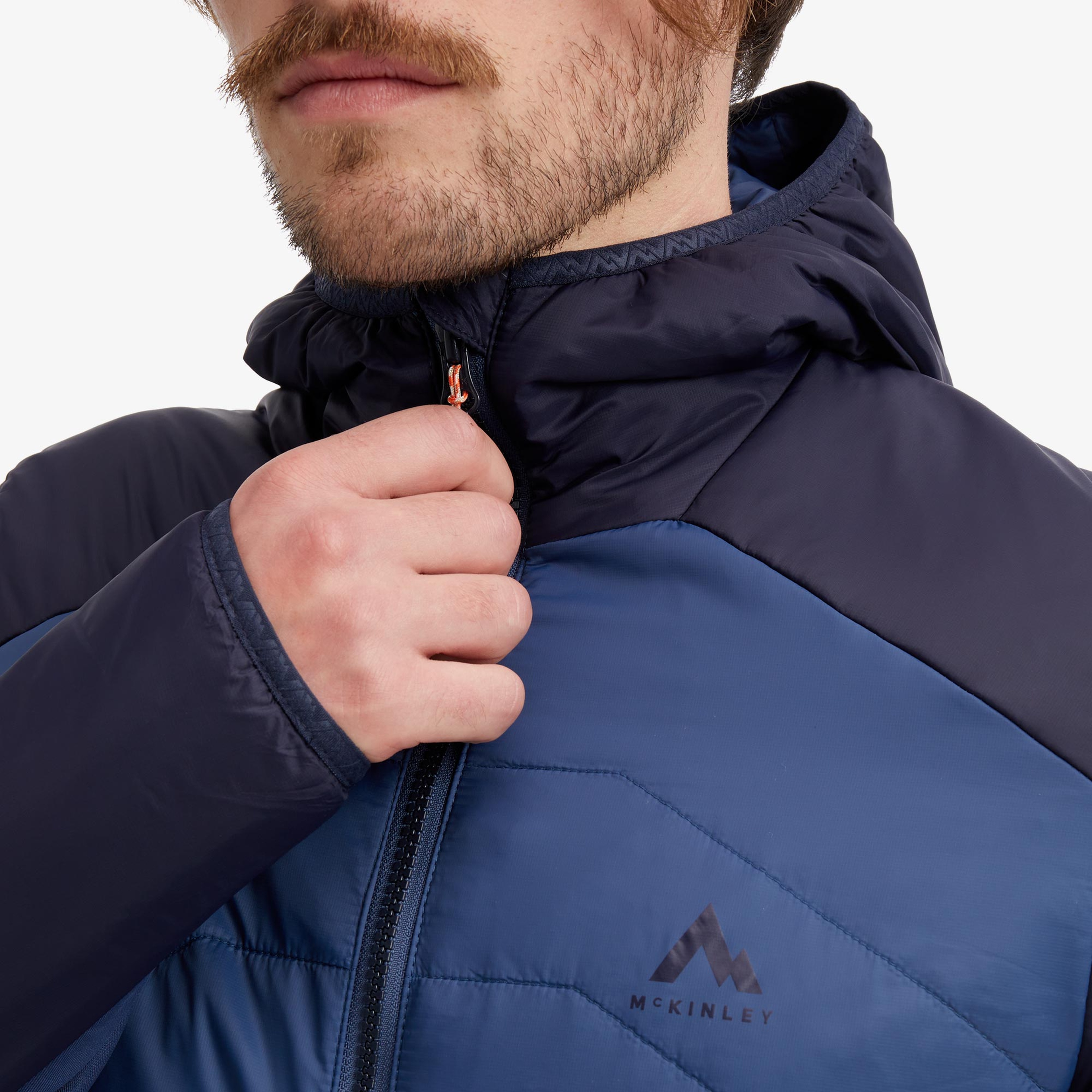 Mc Kinley Savanna Fleece Hyb Erkek Lacivert Outdoor Mont