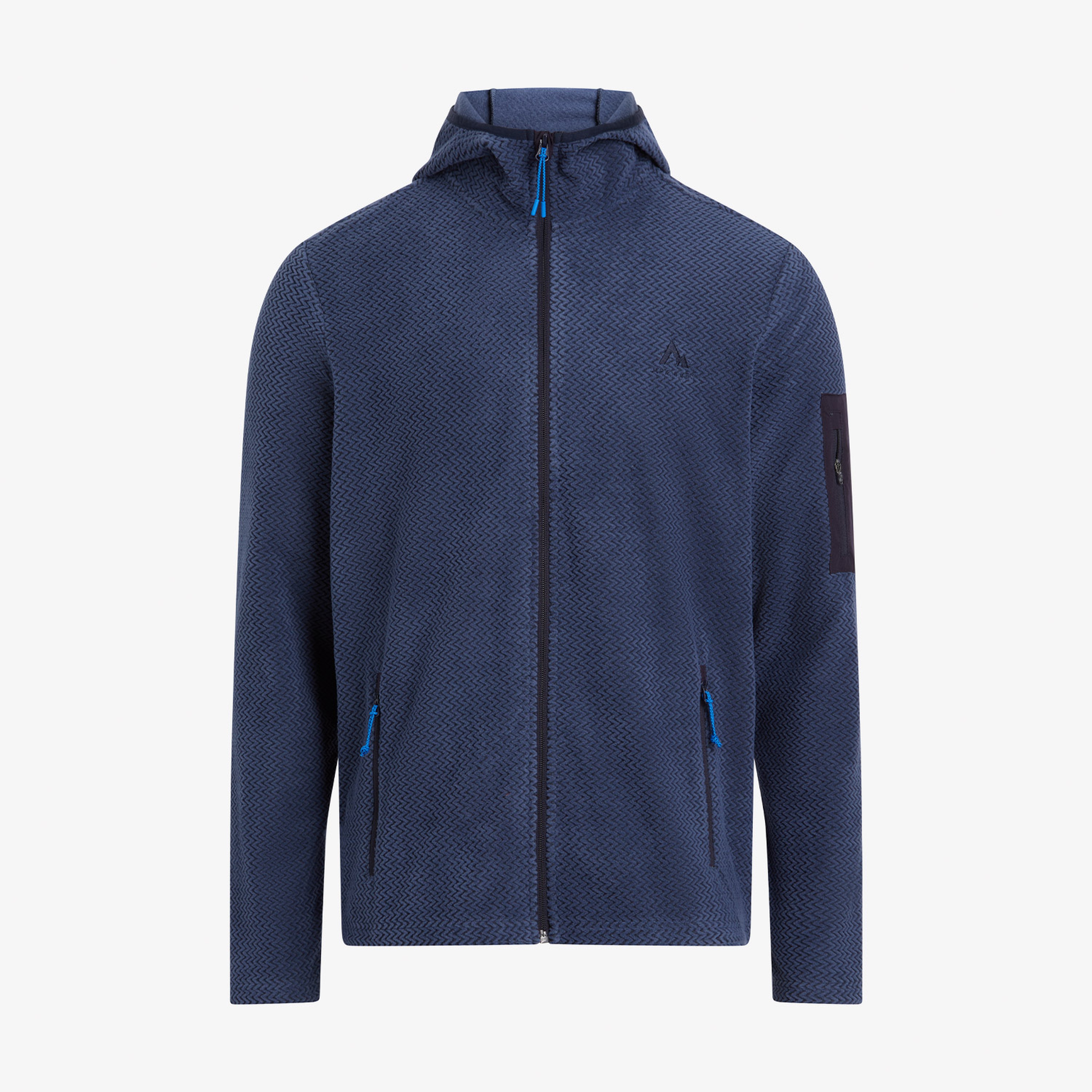Mc Kinley Hucture II Fz Erkek Mavi Outdoor Sweatshirt
