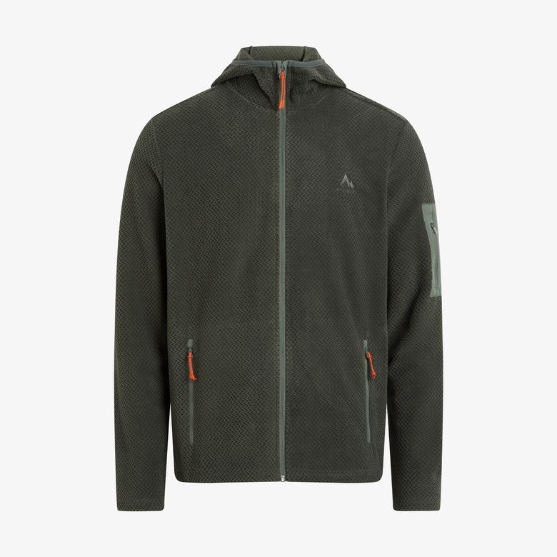 Mc Kinley Hucture II Fz Erkek Yeşil Outdoor Sweatshirt