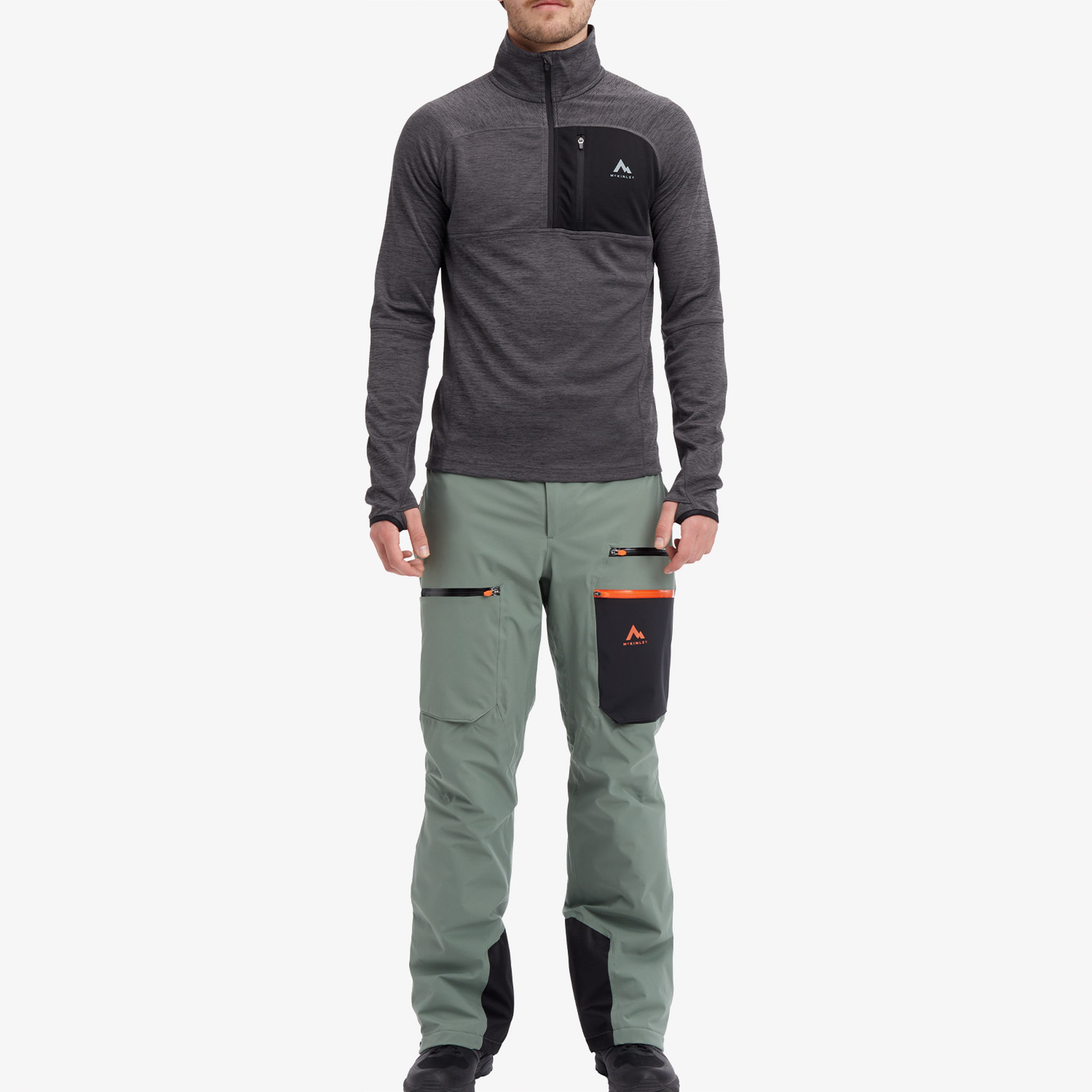 Mc Kinley Tampo II Erkek Gri Outdoor Polar