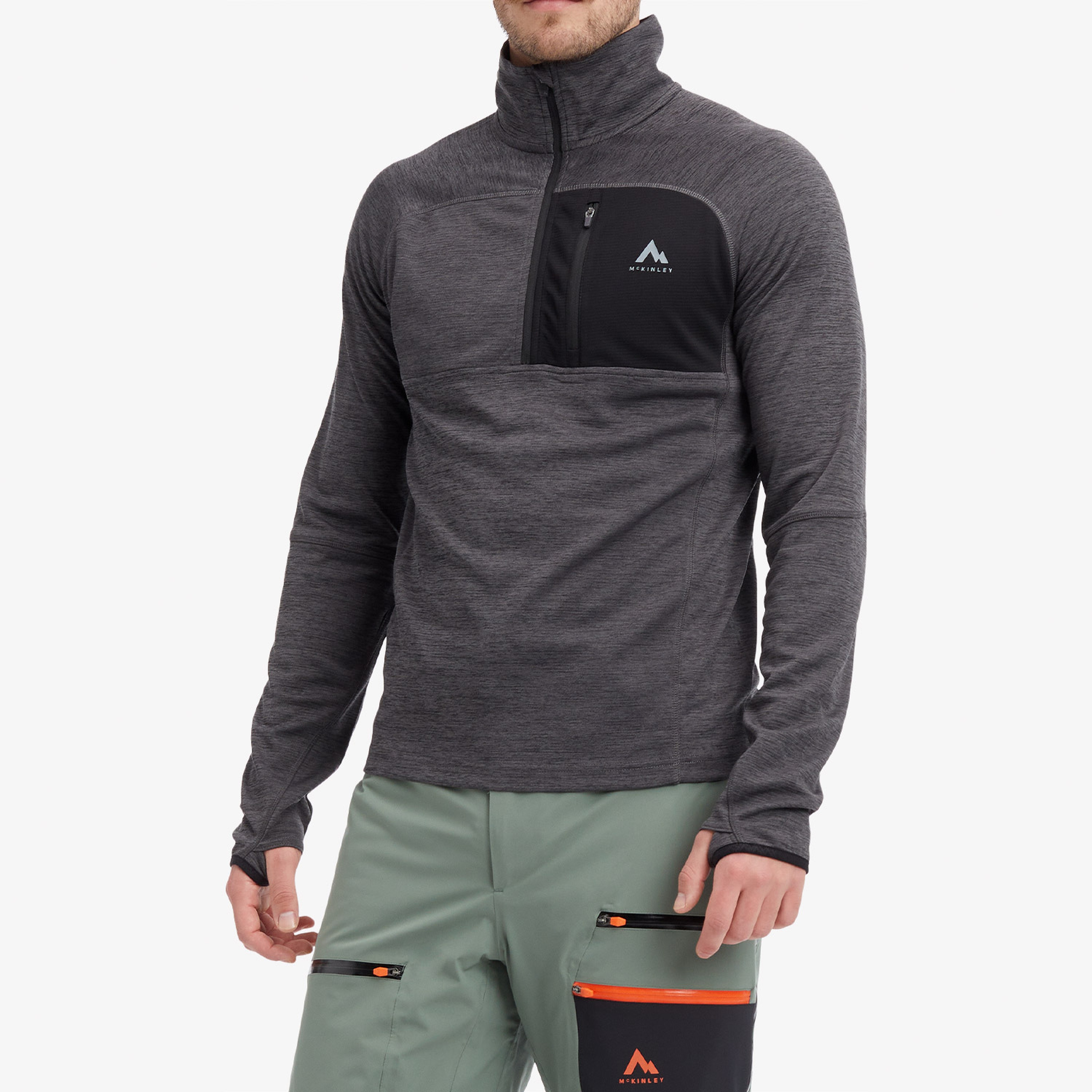 Mc Kinley Tampo II Erkek Gri Outdoor Polar