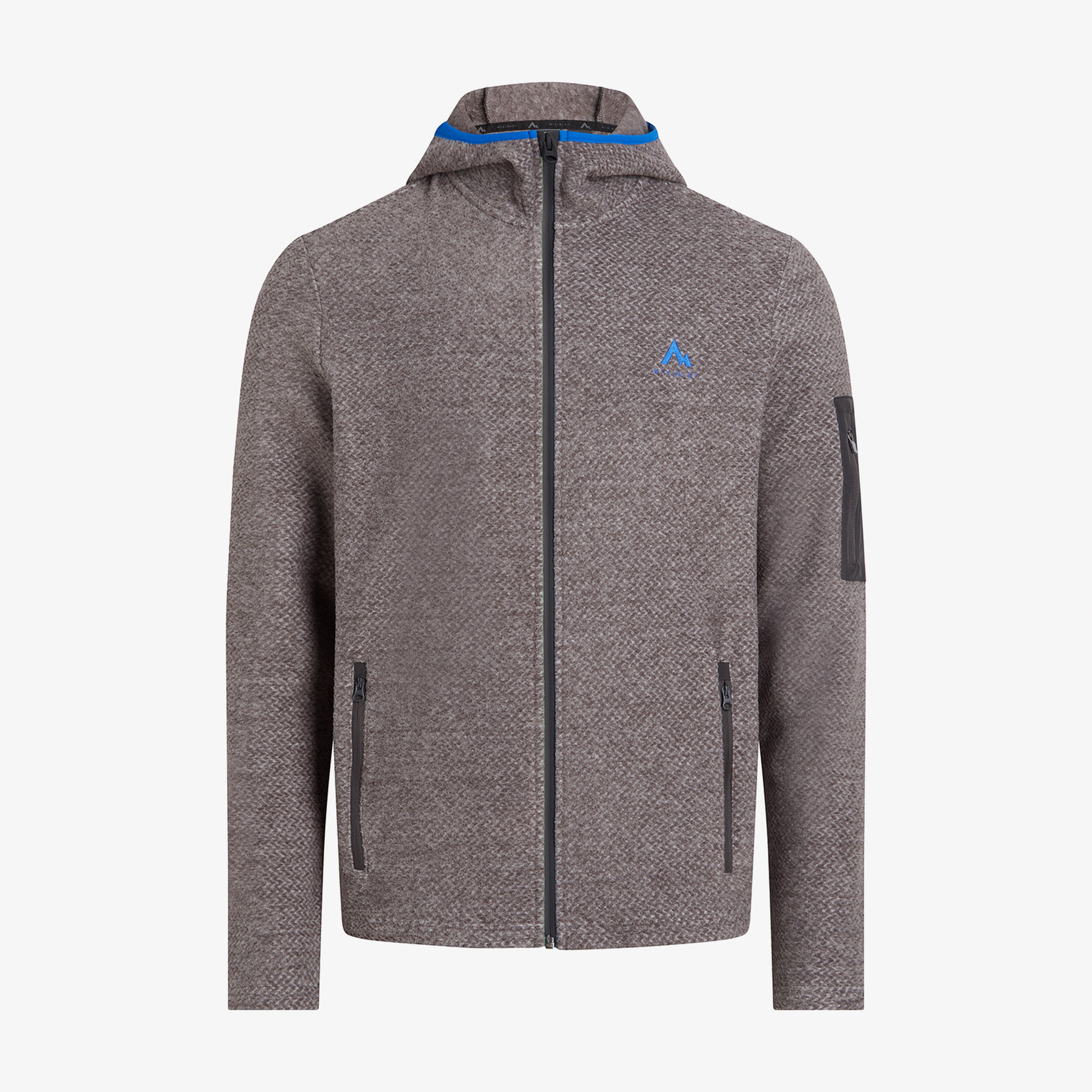 Mc Kinley Hucture II Fz Erkek Gri Outdoor Sweatshirt
