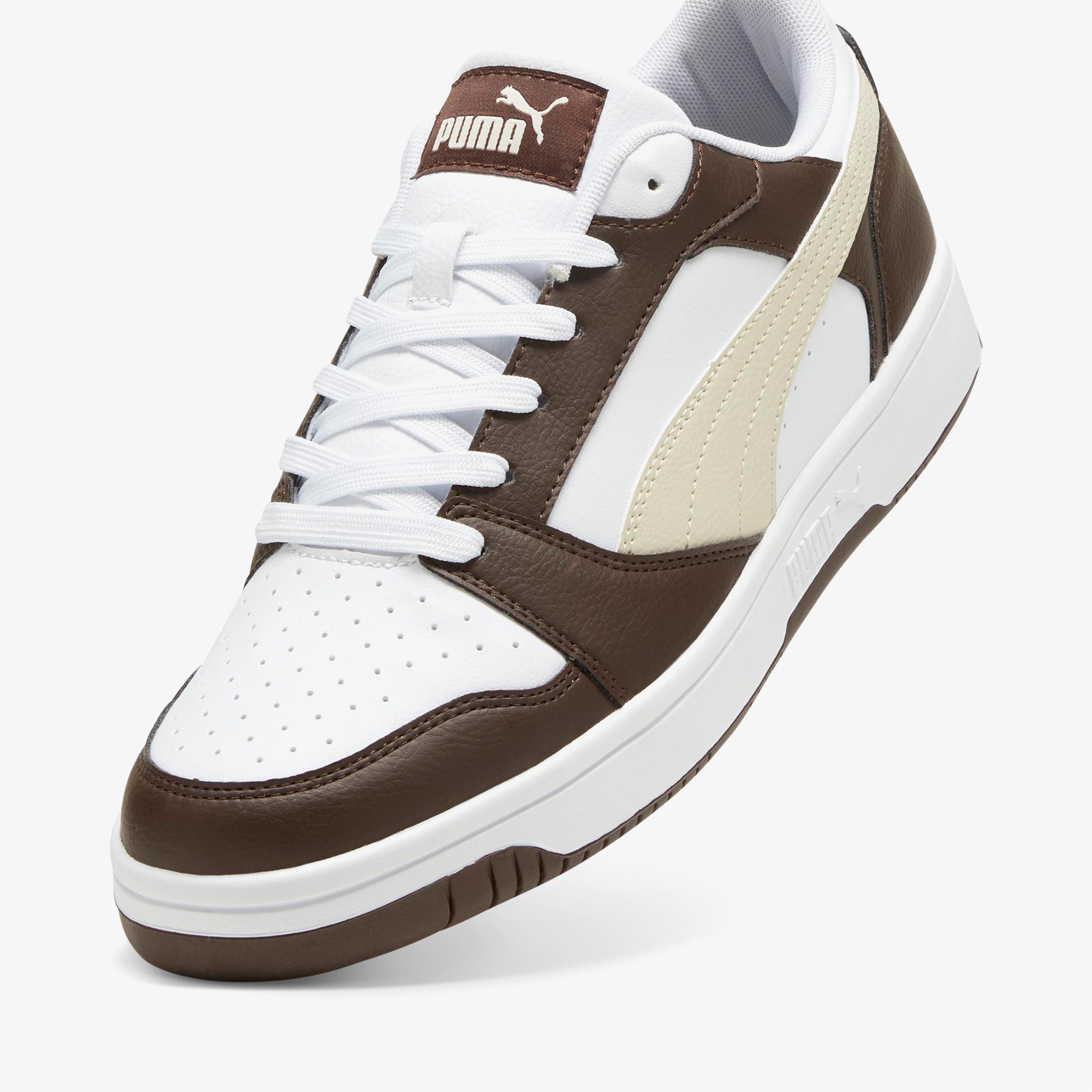 Puma Rebound V6 Low Erkek Kahverengi Sneaker