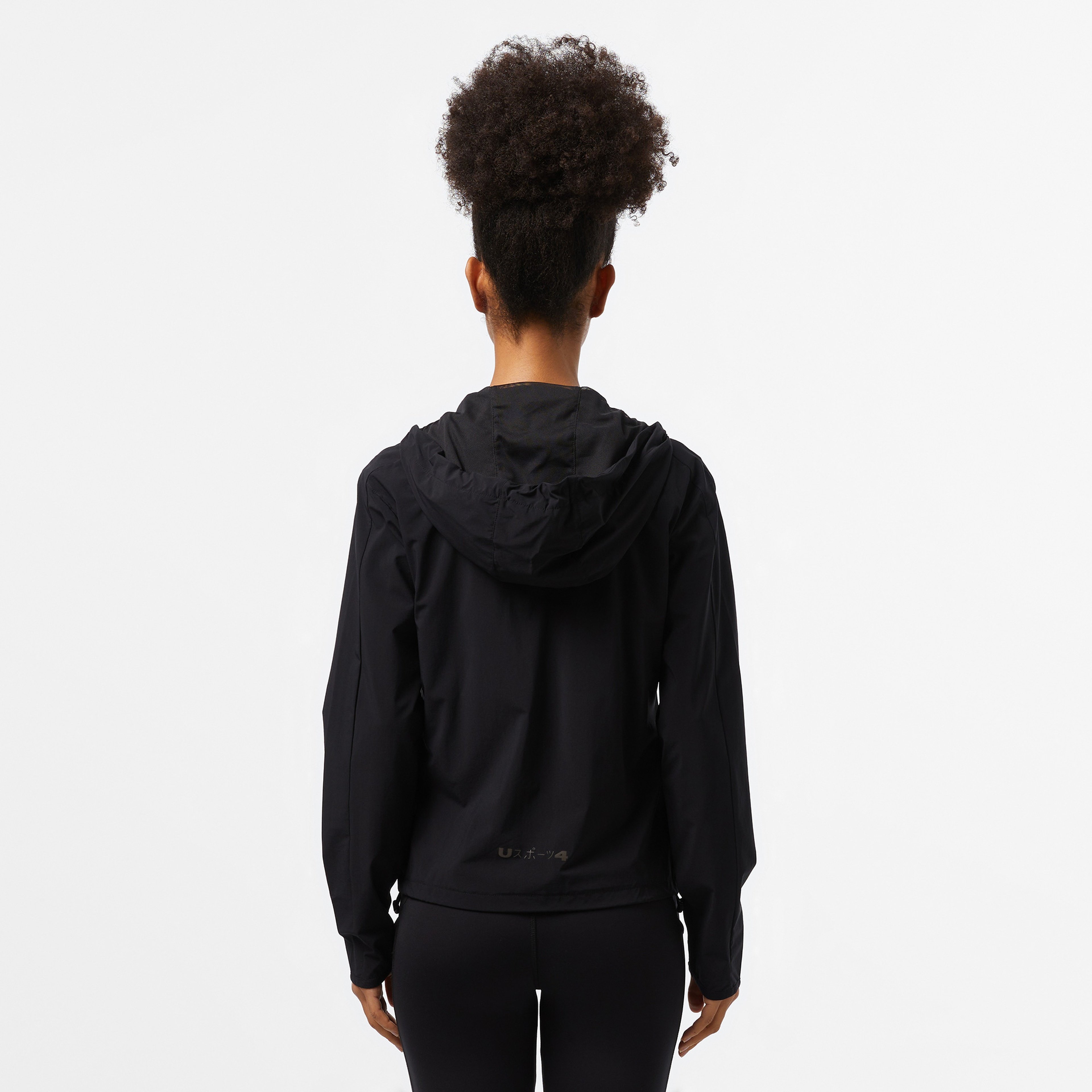 UNITED4 Sport Kadın Siyah Eşofman Üstü