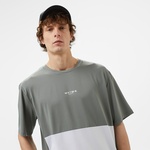 UNITED4 Sport Erkek Gri/Beyaz Antrenman T-Shirt