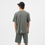 UNITED4 Sport Erkek Gri/Beyaz Antrenman T-Shirt