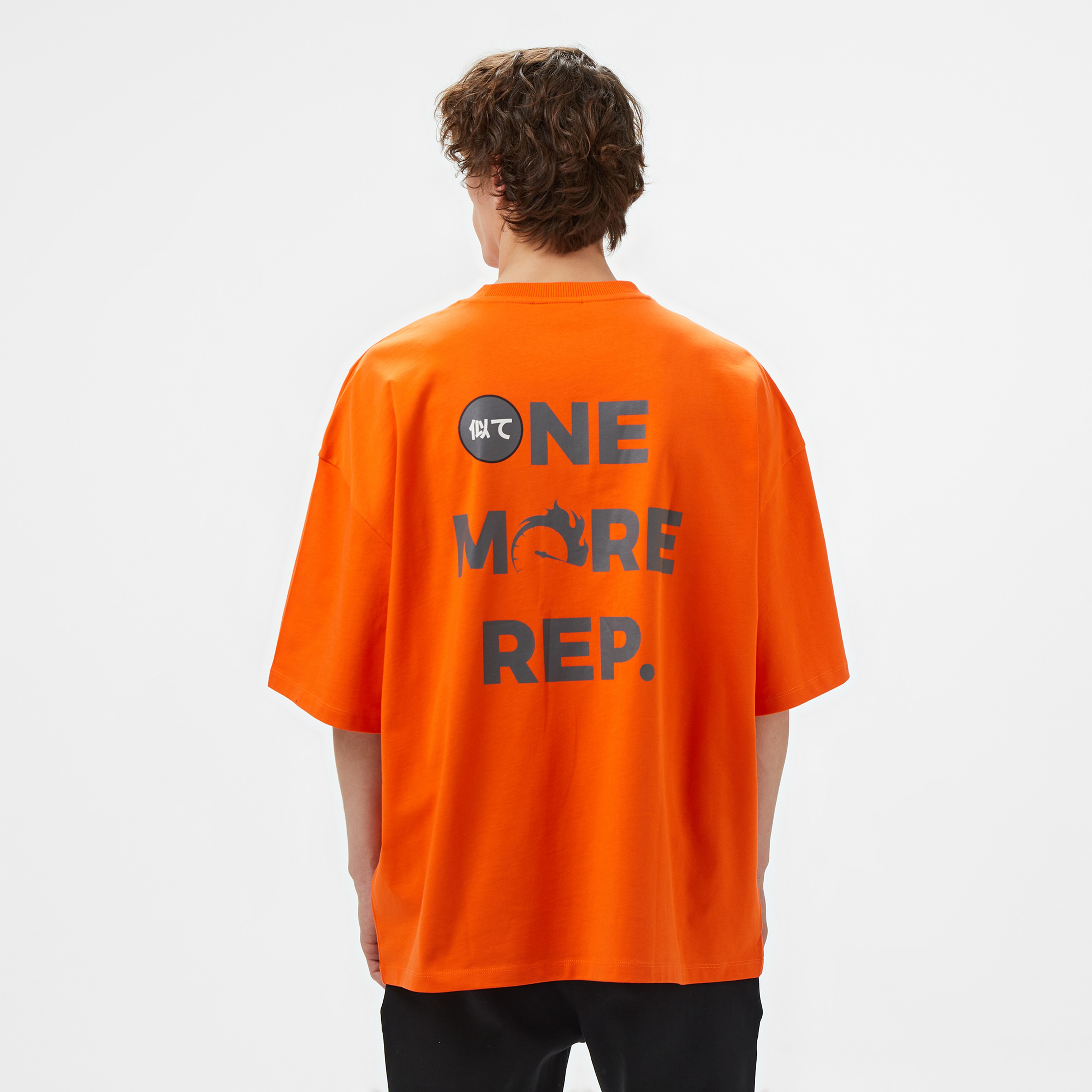 UNITED4 Sport Erkek Turuncu Antrenman T-Shirt