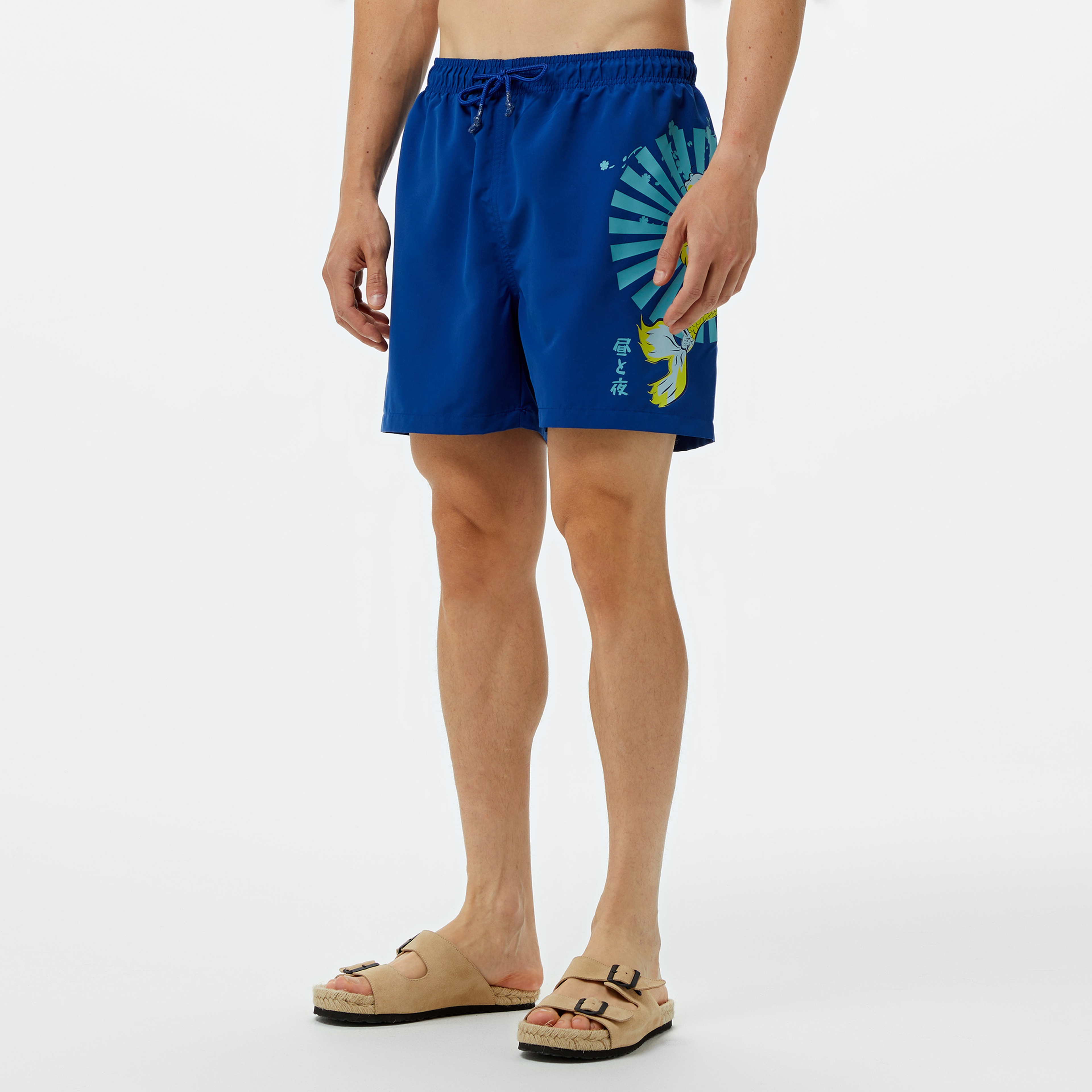 UNITED4 Erkek Lacivert Deniz Şortu