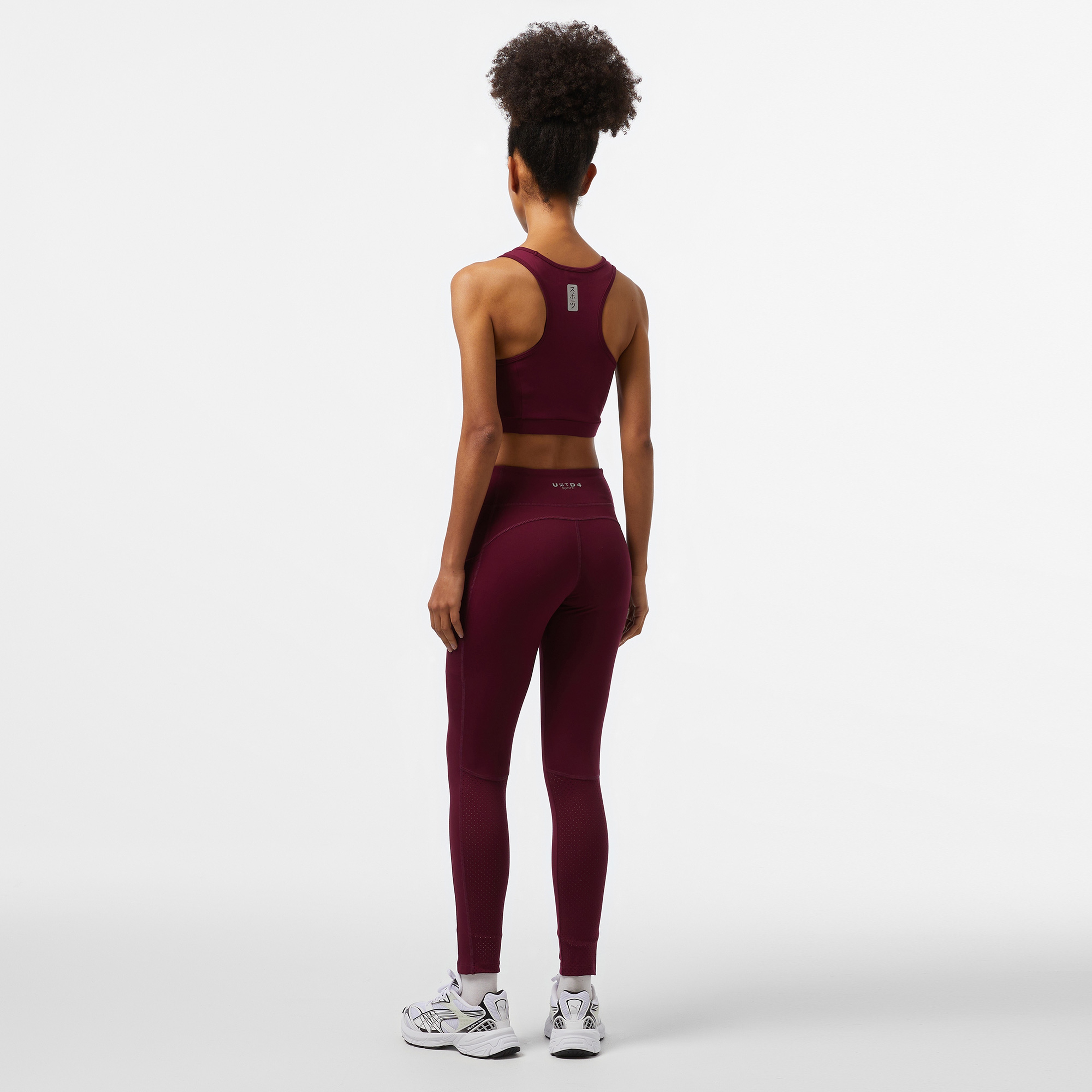 UNITED4 Sport Kadın Bordo Tayt
