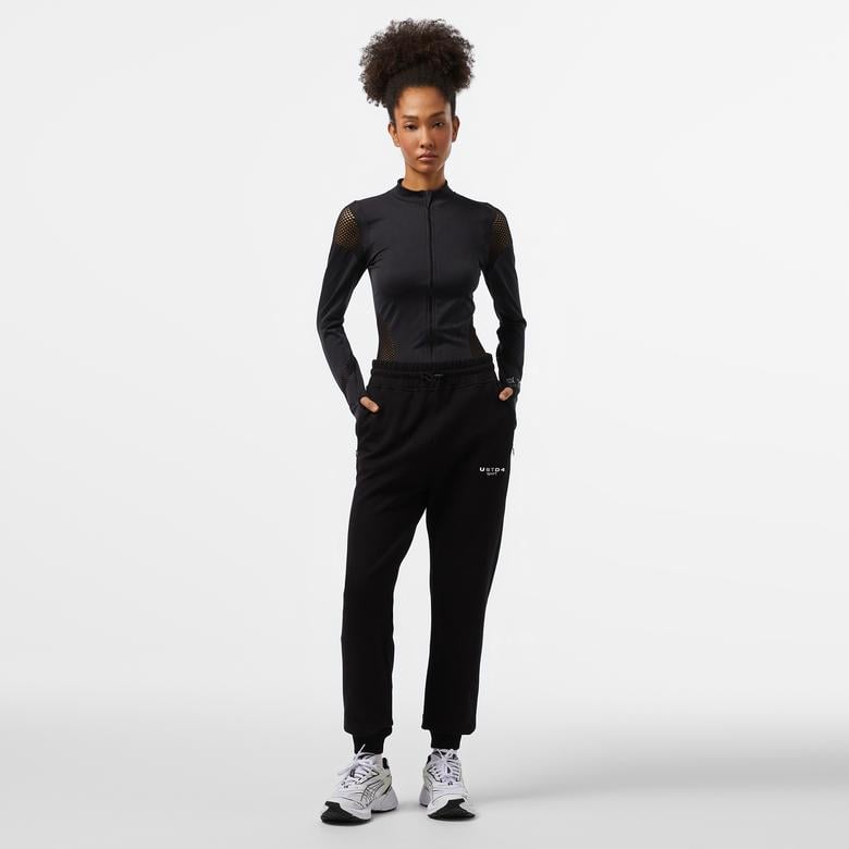 UNITED4 Sport Kadın Siyah Eşofman Altı