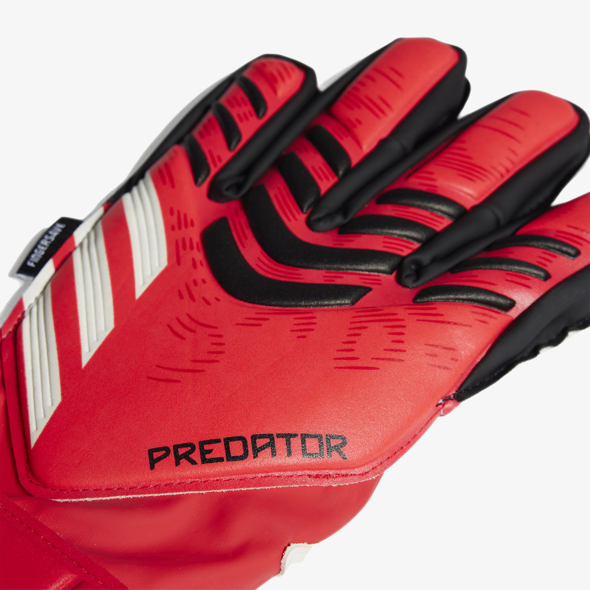 adidas Predator Match Fingersave Çocuk Kırmızı Kaleci Eldiveni
