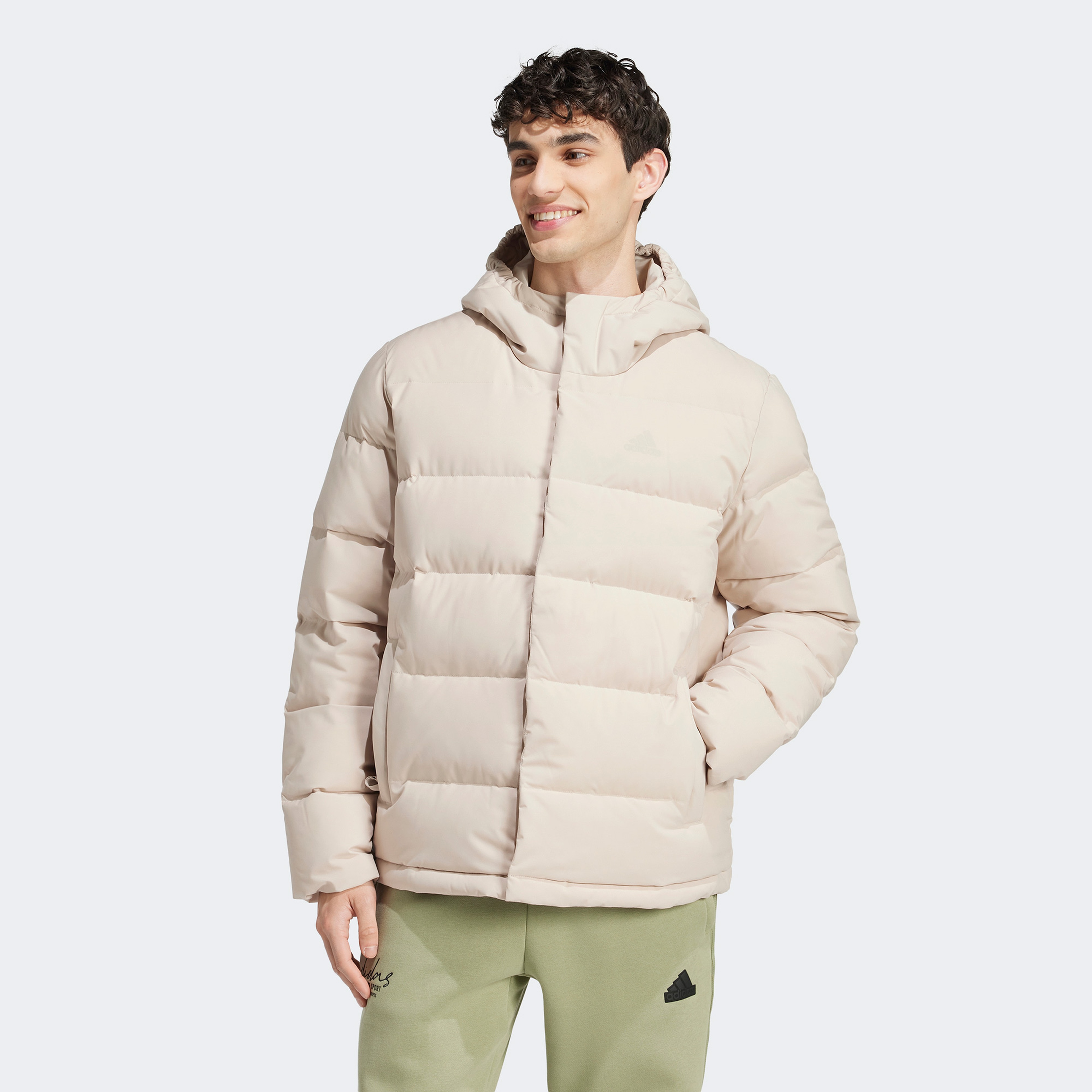 adidas Helionic Erkek Bej Outdoor Mont