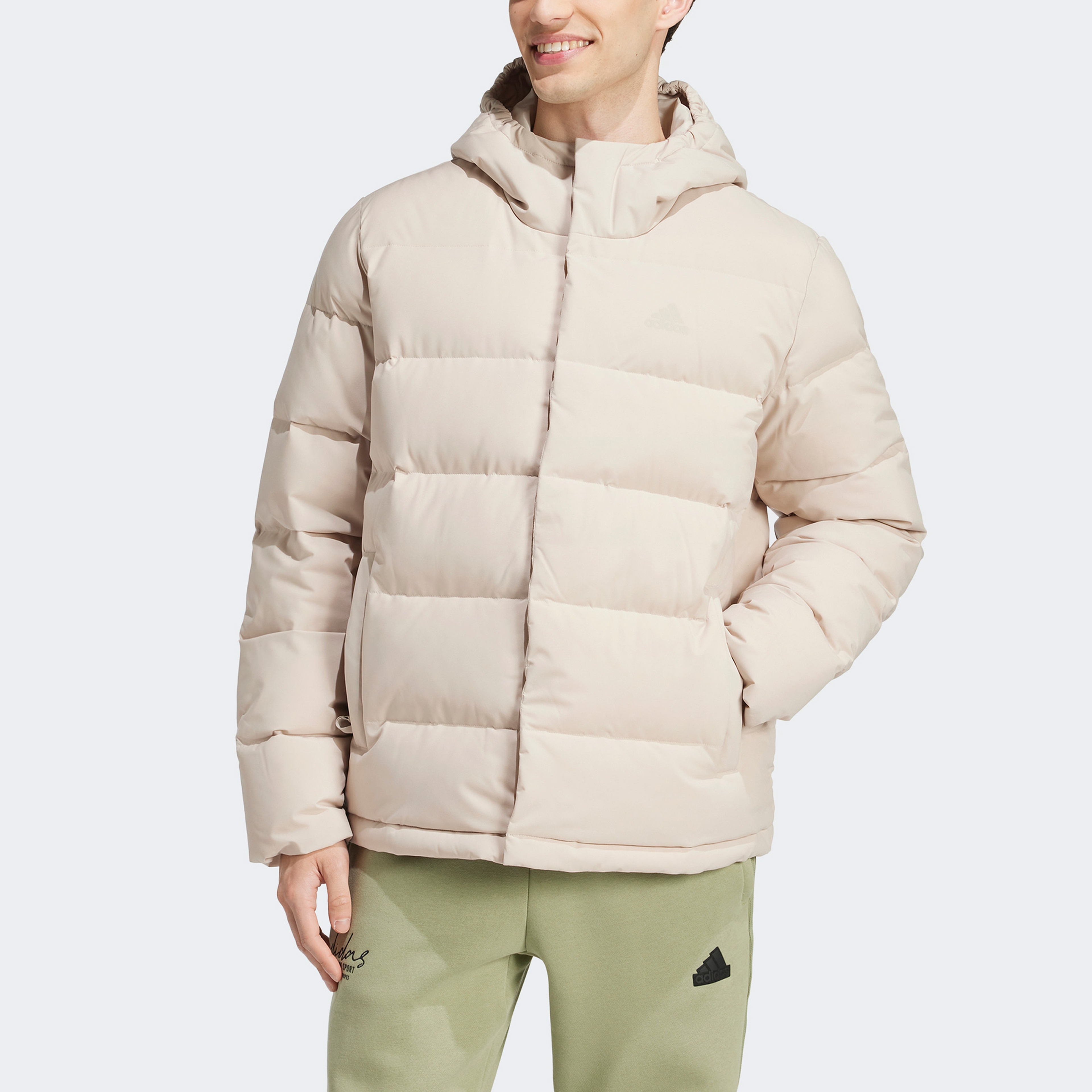 adidas Helionic Erkek Bej Outdoor Mont