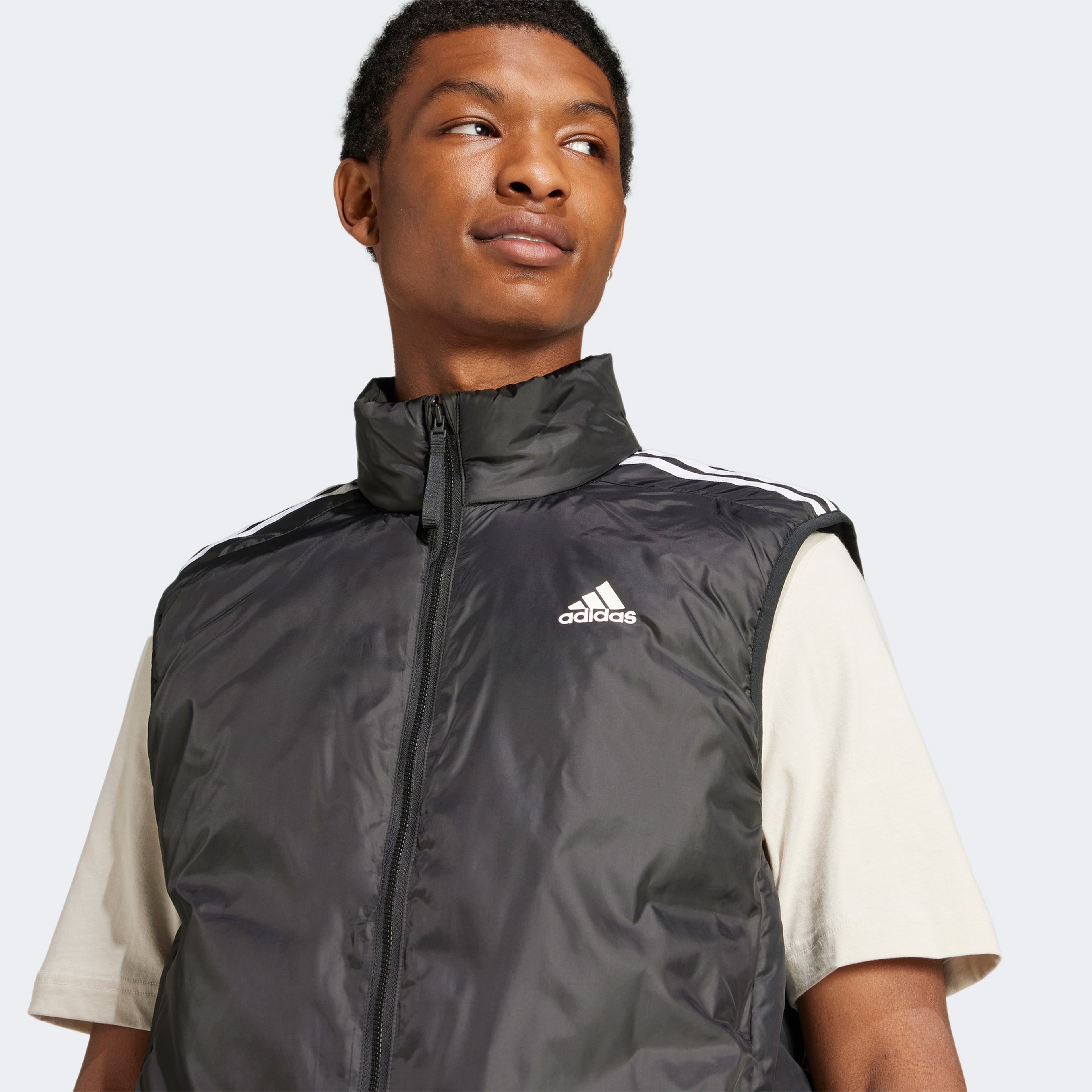 adidas 3 Stripes Ins Erkek Siyah Günlük Yelek