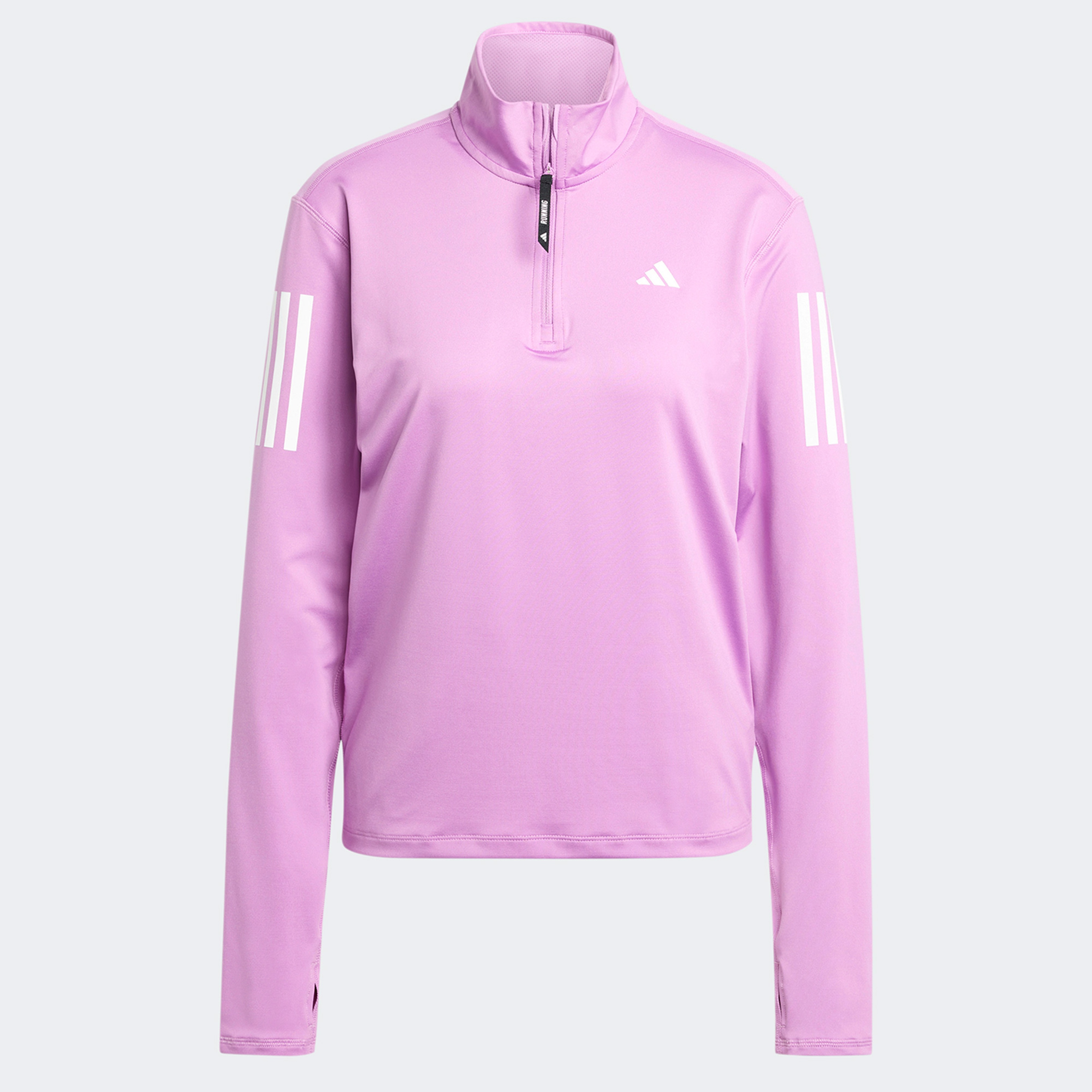 adidas Own The Run Kadın Mor Koşu Sweatshirt