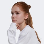 adidas Crew Çocuk Beyaz Günlük Sweatshirt