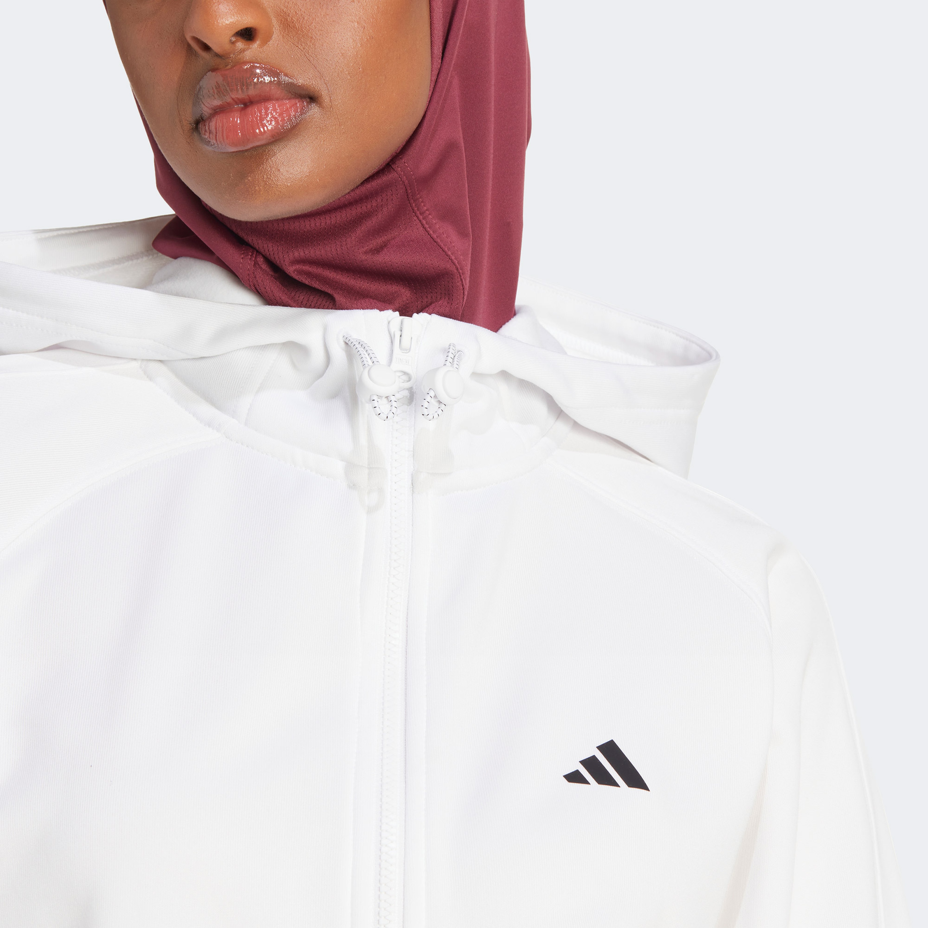 adidas Aeroready Game and Go Kadın Beyaz Günlük Ceket