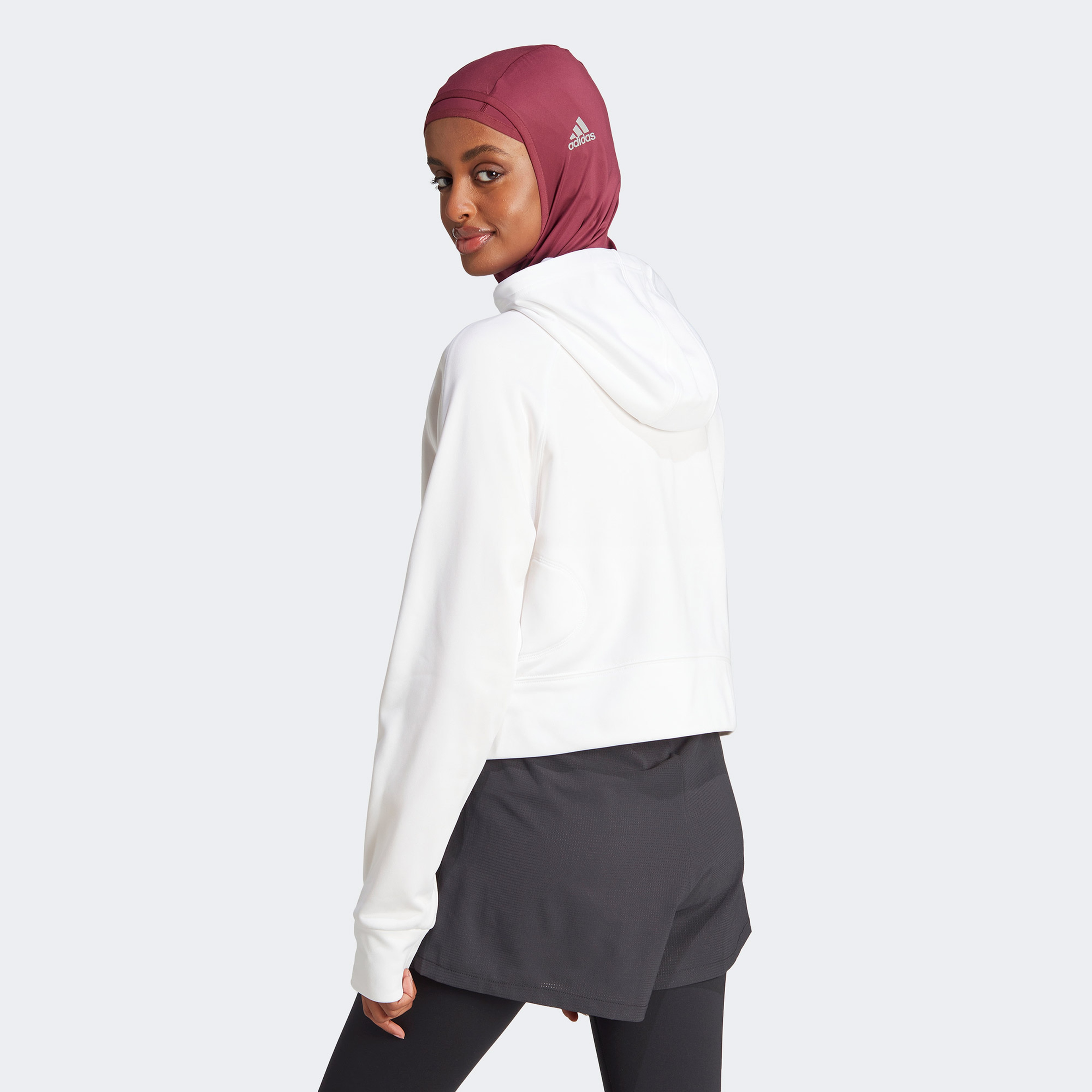 adidas Aeroready Game and Go Kadın Beyaz Günlük Ceket