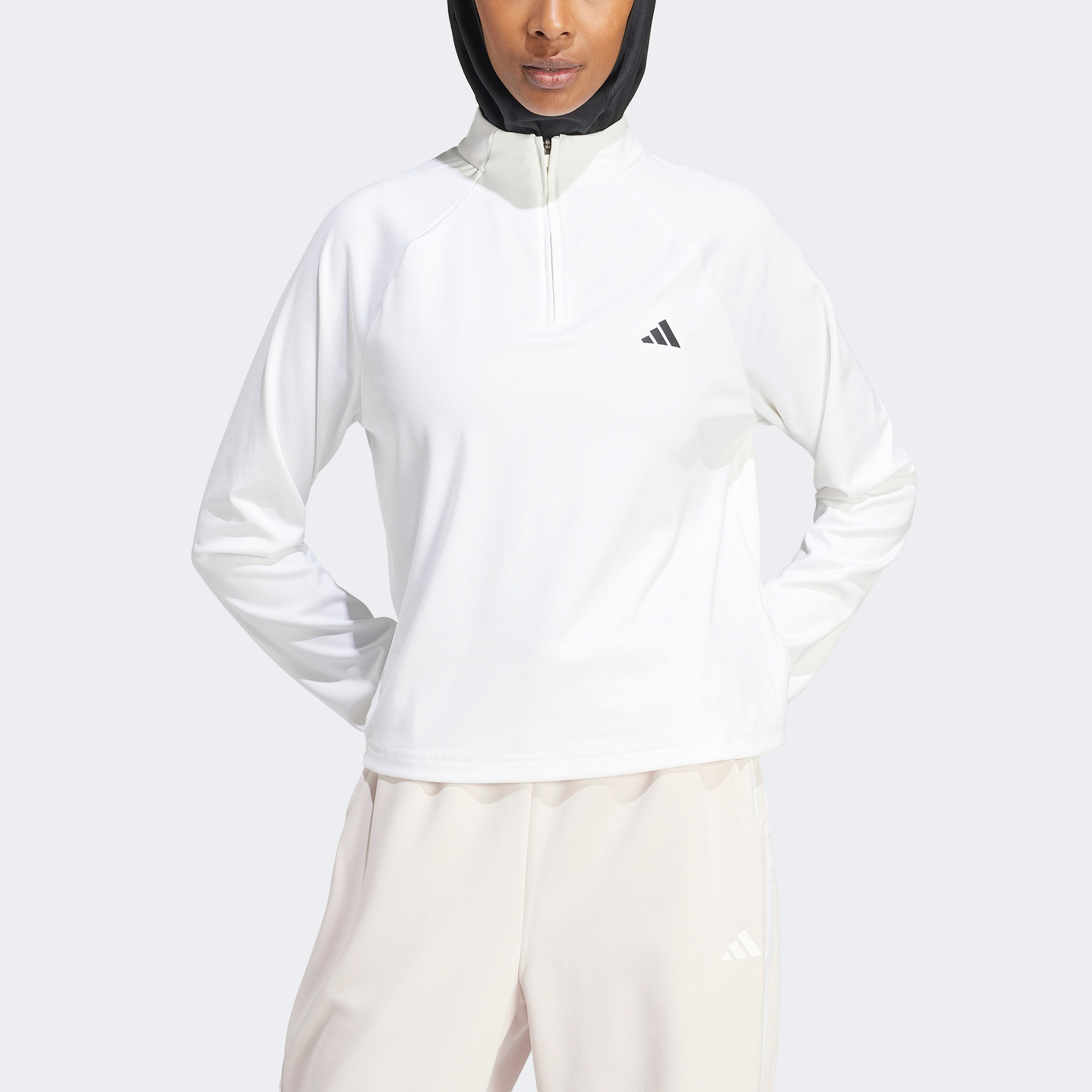 Adidas Kadın Beyaz Sweatshirt