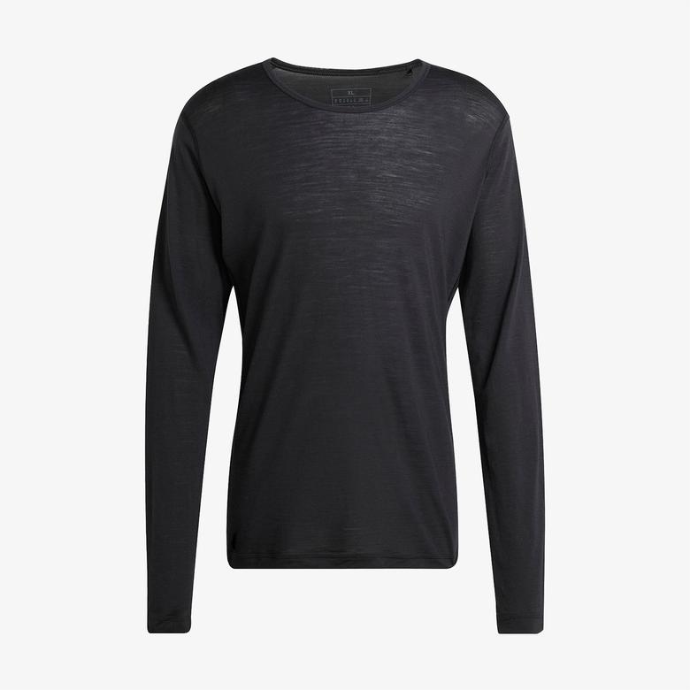 adidas Xperior Merino 150 Midlayer Erkek Siyah Uzun Kollu Antrenman İçliği