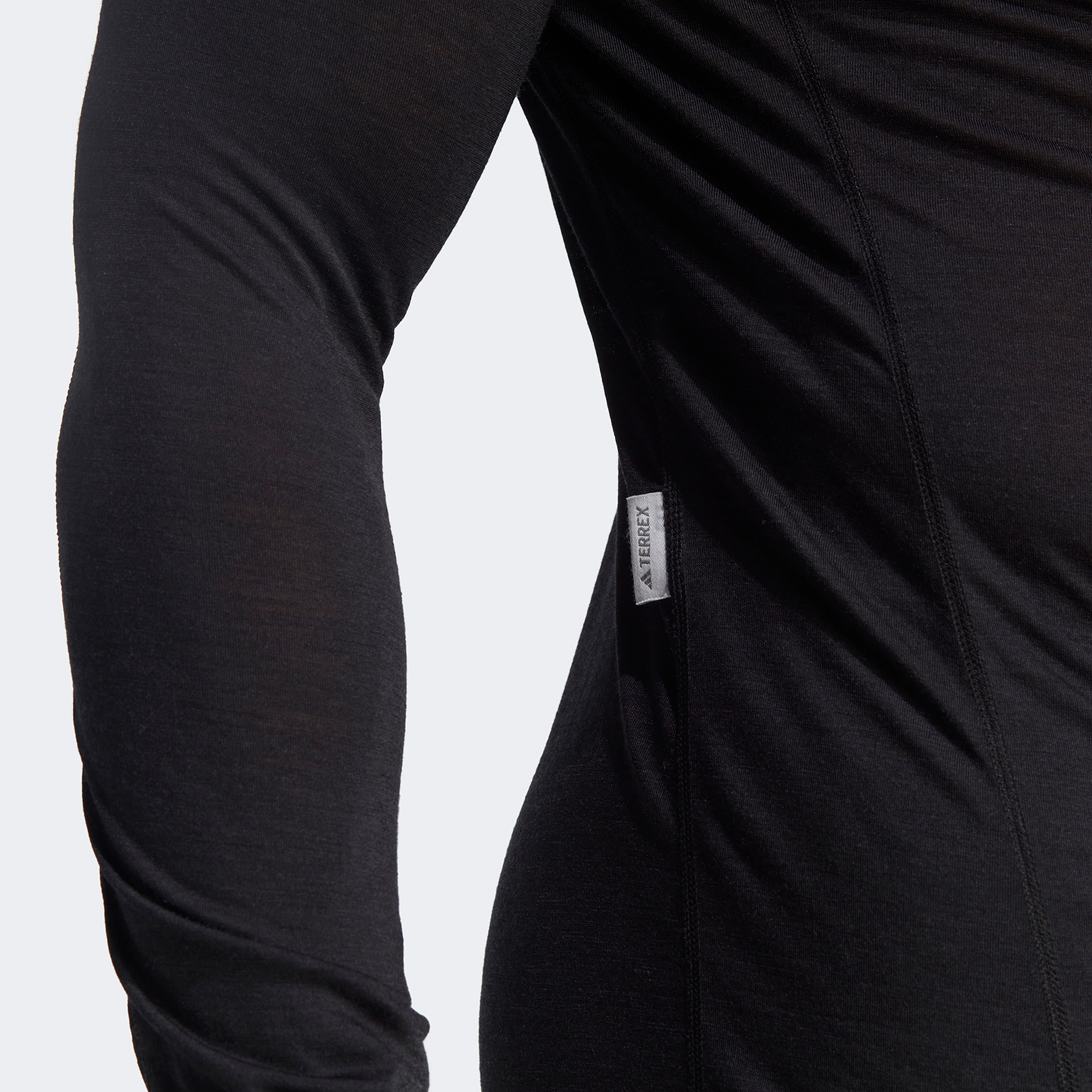 adidas Xperior Merino 150 Midlayer Erkek Siyah Uzun Kollu Antrenman İçliği