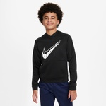 Nike Multi Stain Repel Çocuk Gri Günlük Sweatshirt