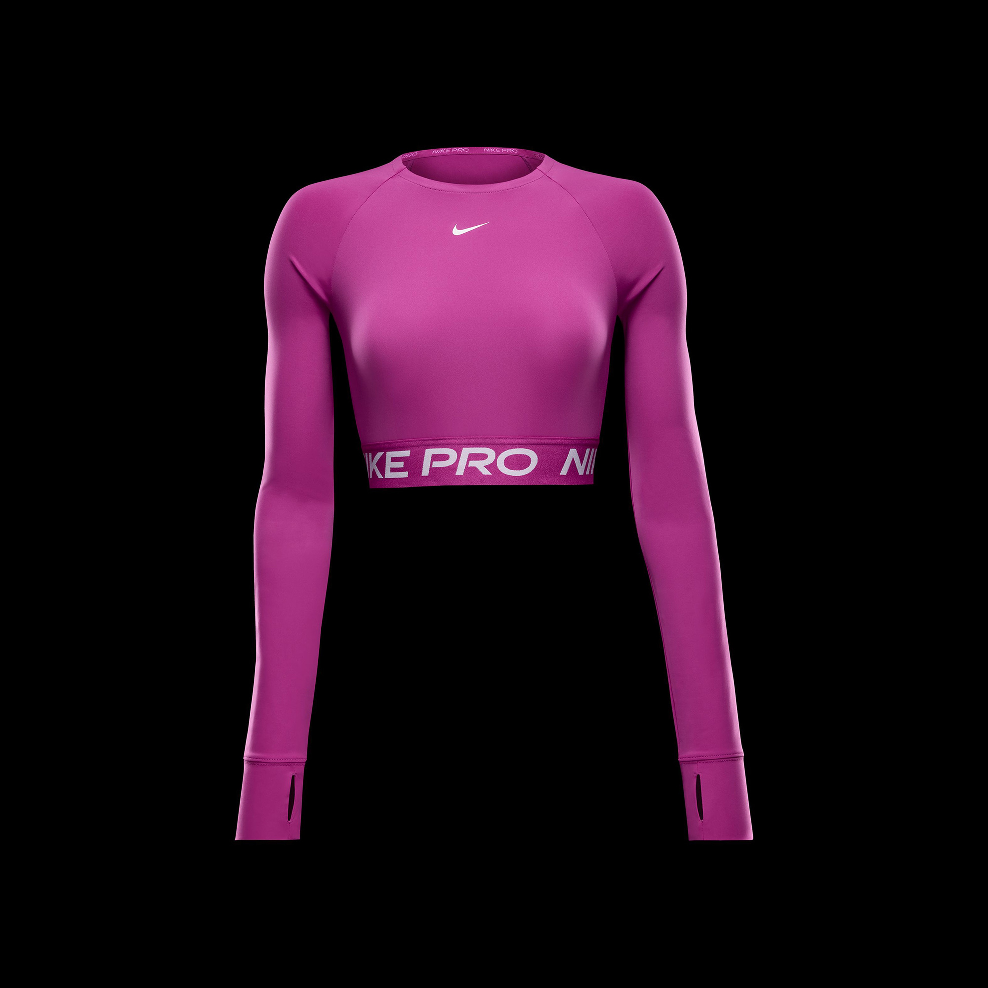 Nike Pro 365 Kadın Mor Antrenman Üstü