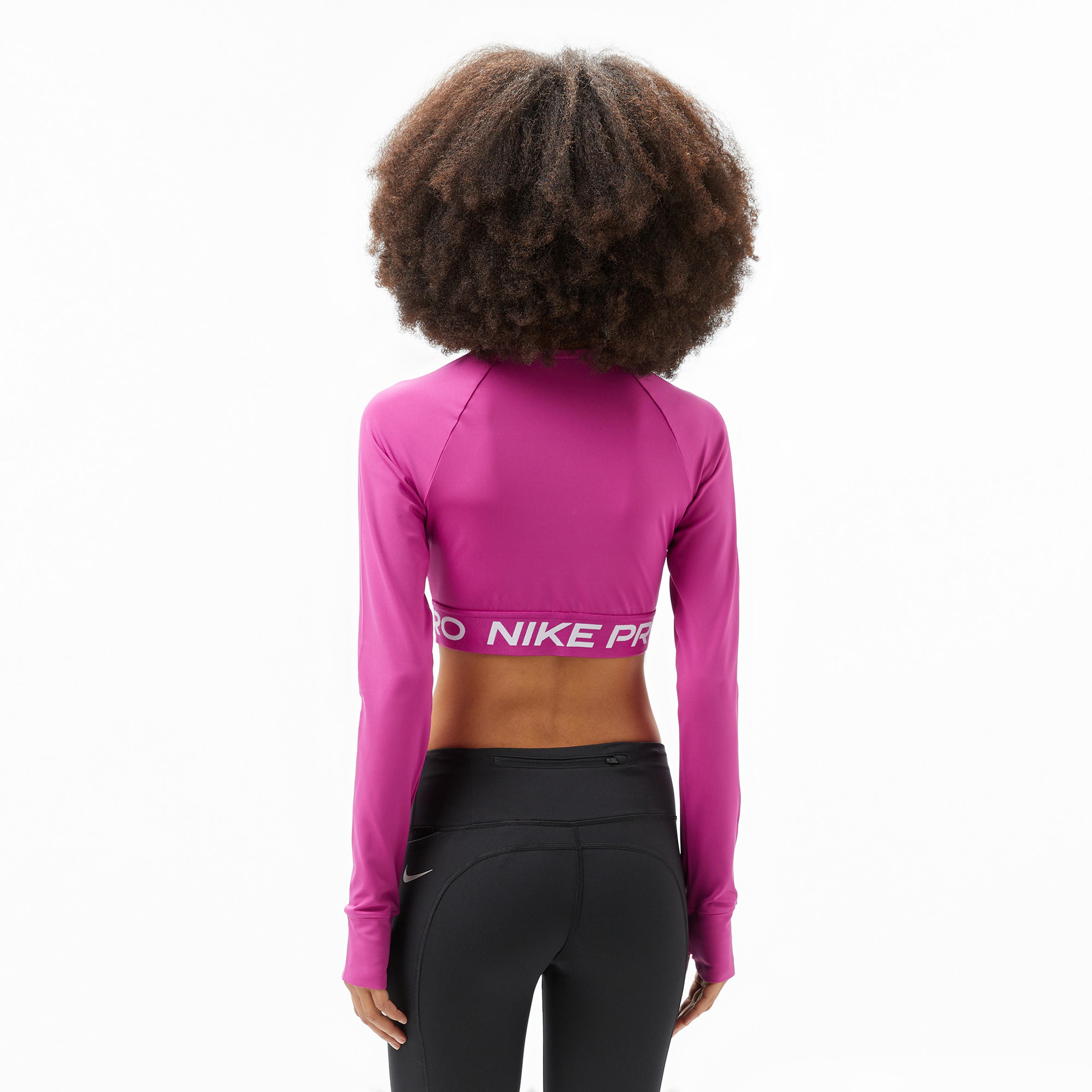 Nike Pro 365 Kadın Mor Antrenman Üstü