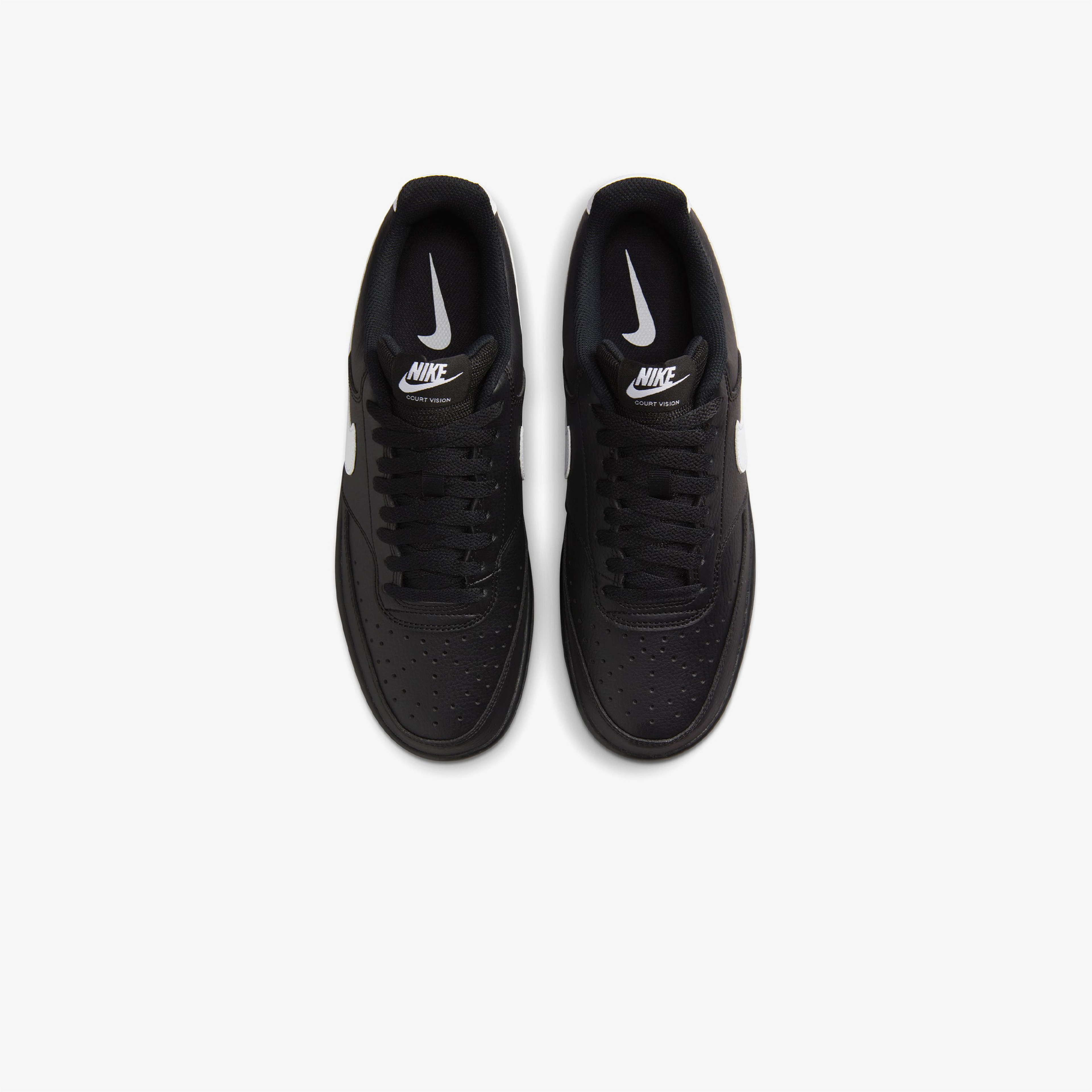 Nike Court Vision Lo Erkek Siyah Günlük Sneaker