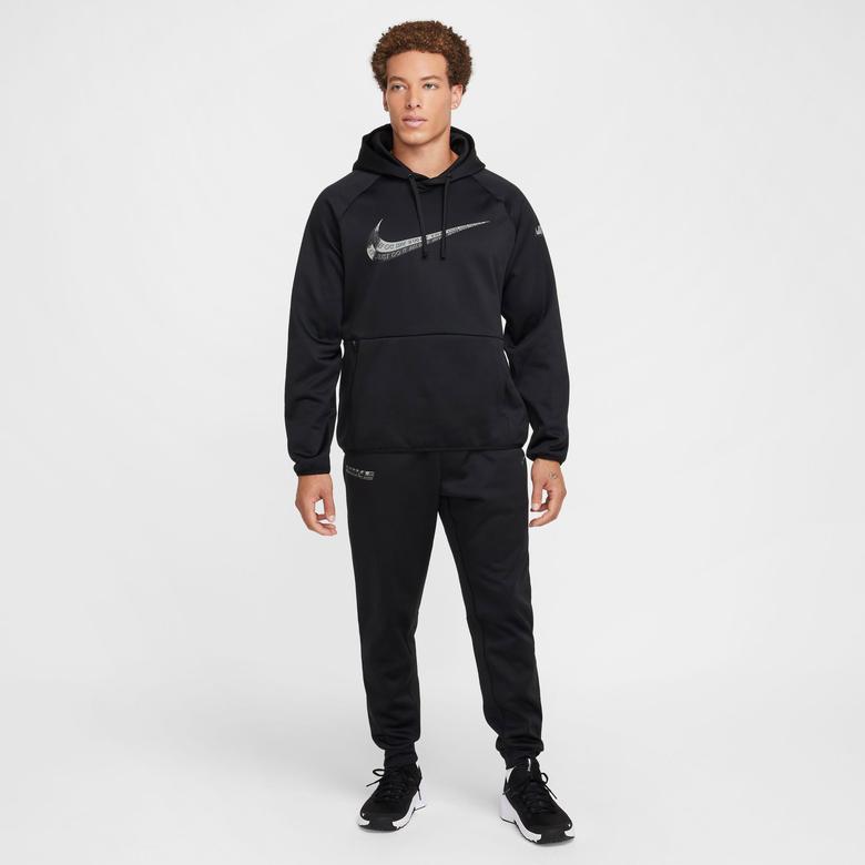 Nike Therma Fit Pullover Erkek Siyah Günlük Sweatshirt