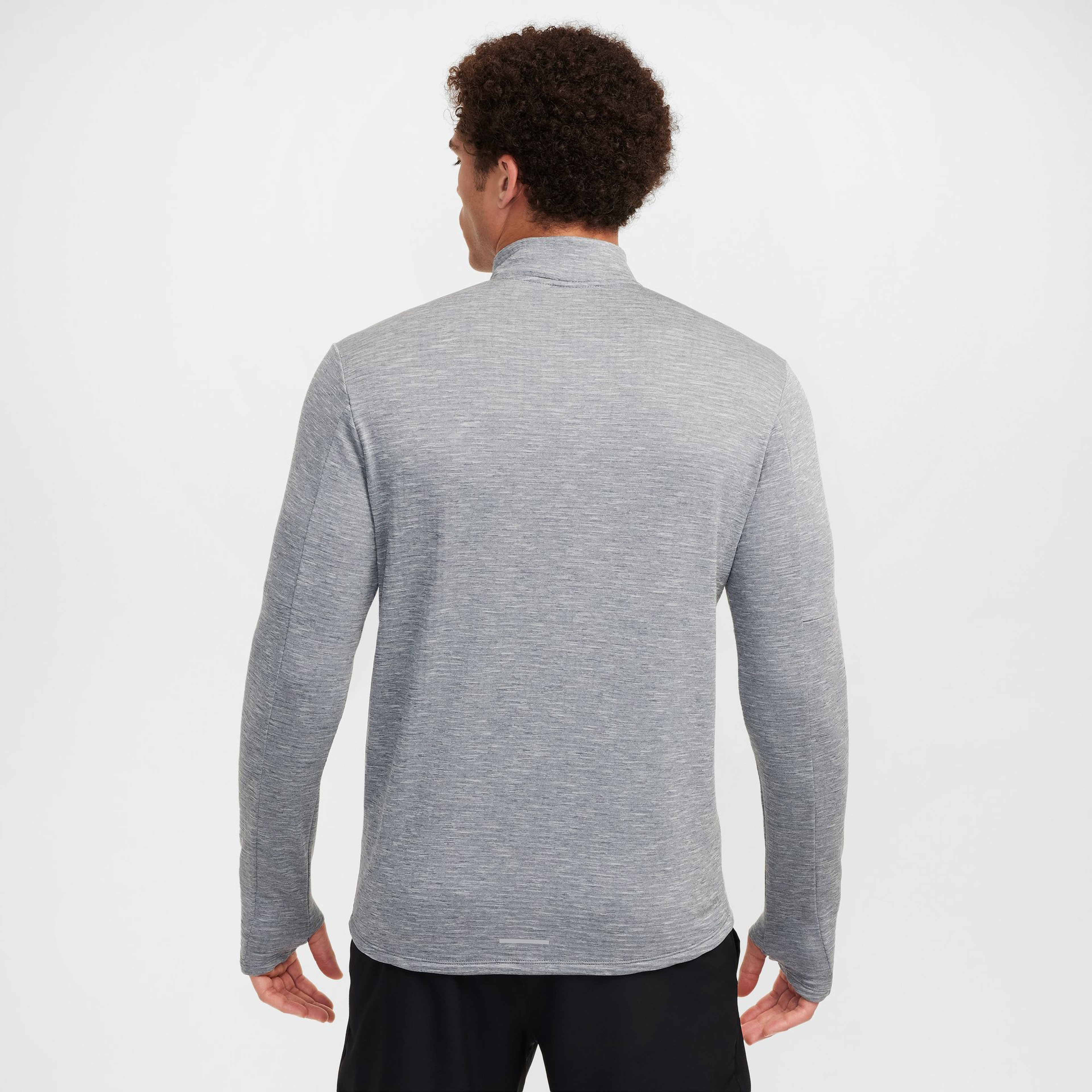 Nike Therma Fit Water Repellant Erkek Gri Koşu Üstü