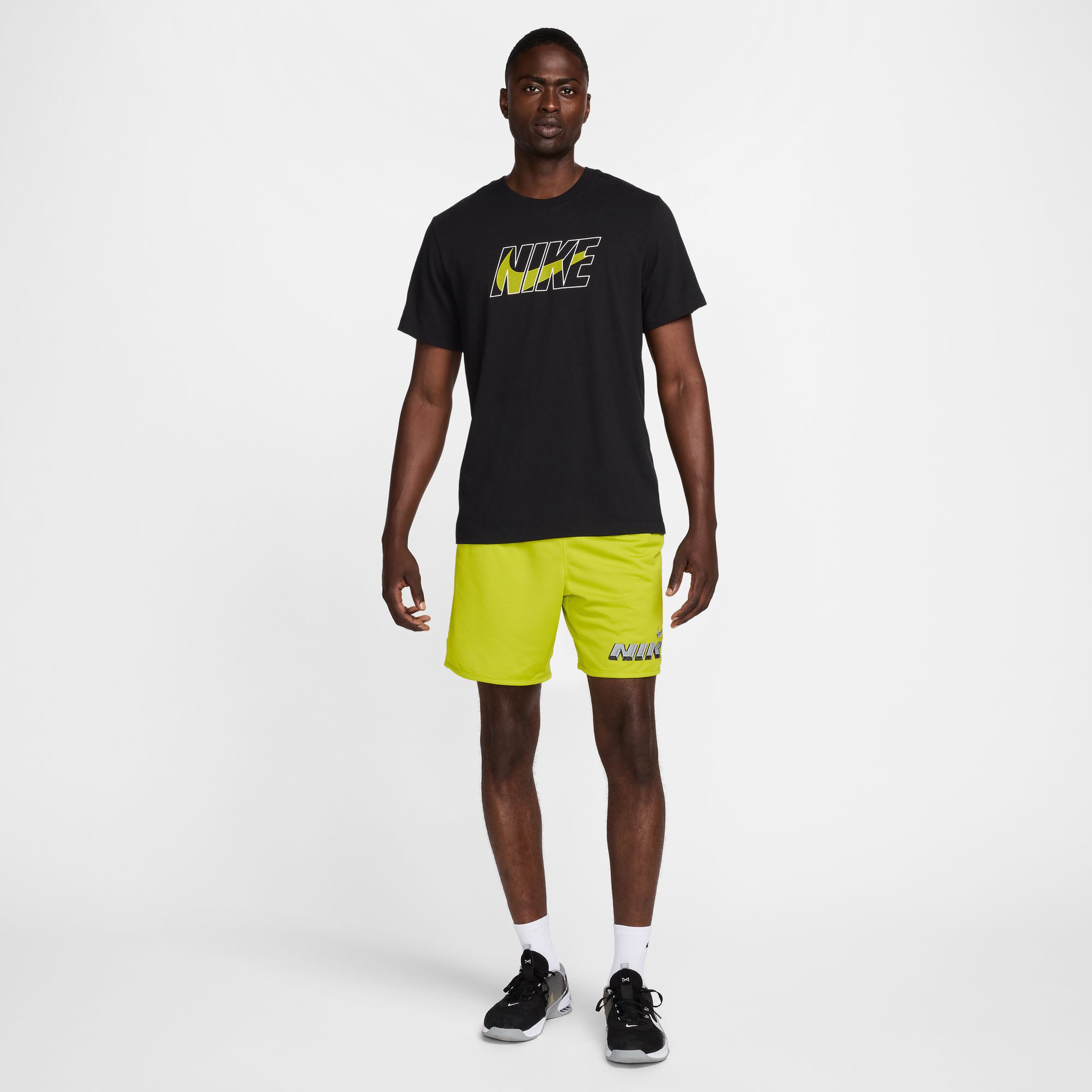 Nike Dri-Fit Totality Gfx Erkek Yeşil Günlük Şort