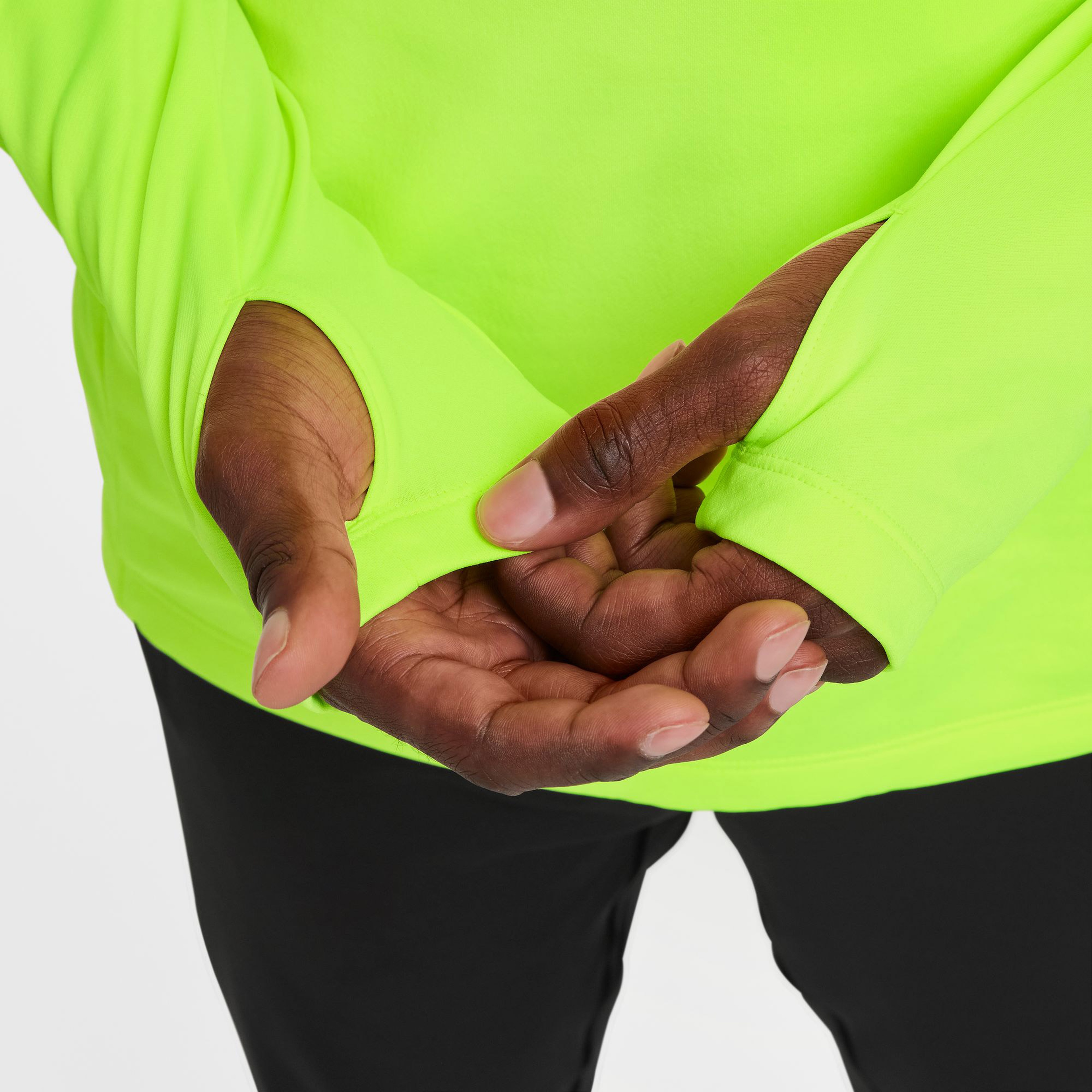 Nike Strike Therma-Fit Erkek Sarı Futbol Üstü