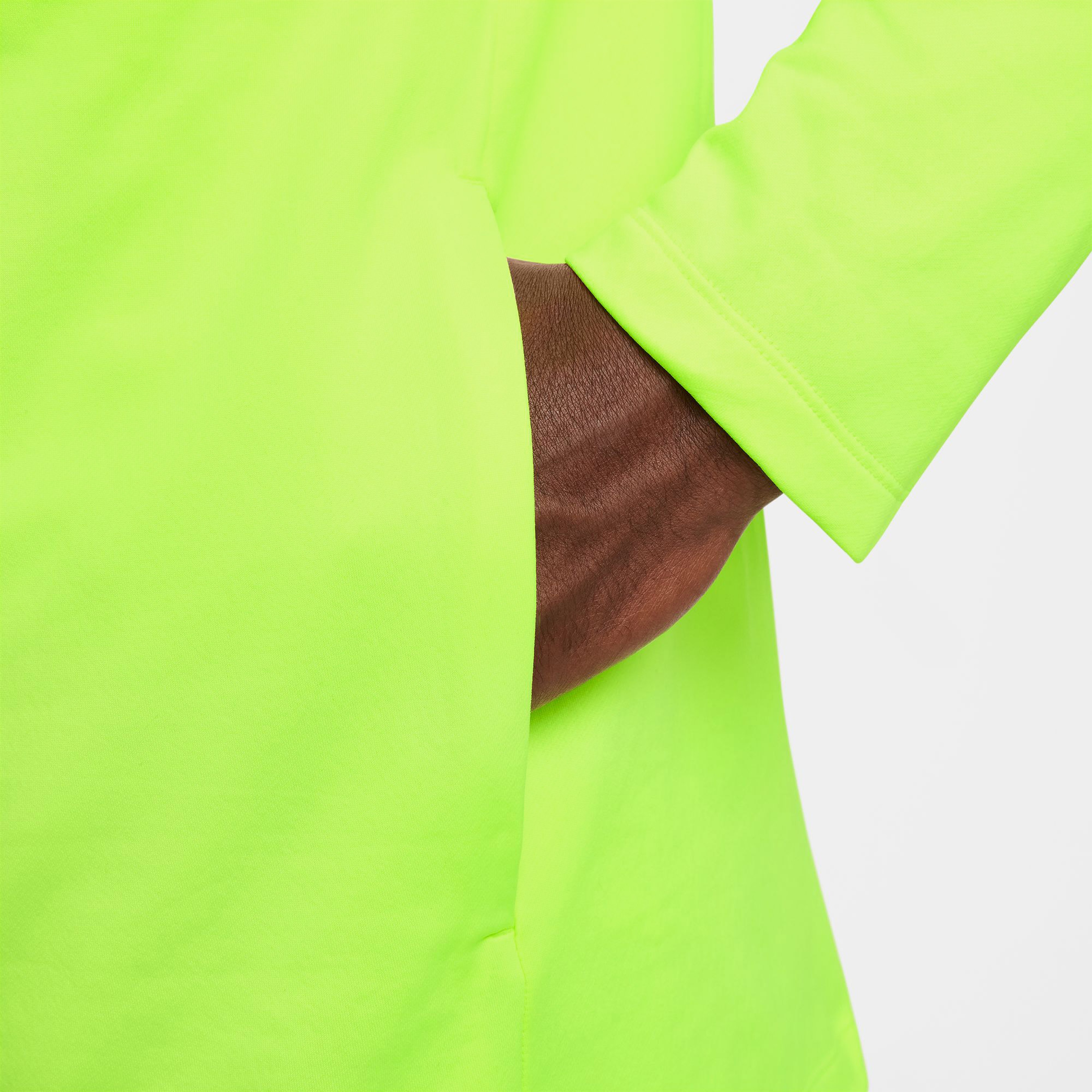 Nike Strike Therma-Fit Erkek Sarı Futbol Üstü