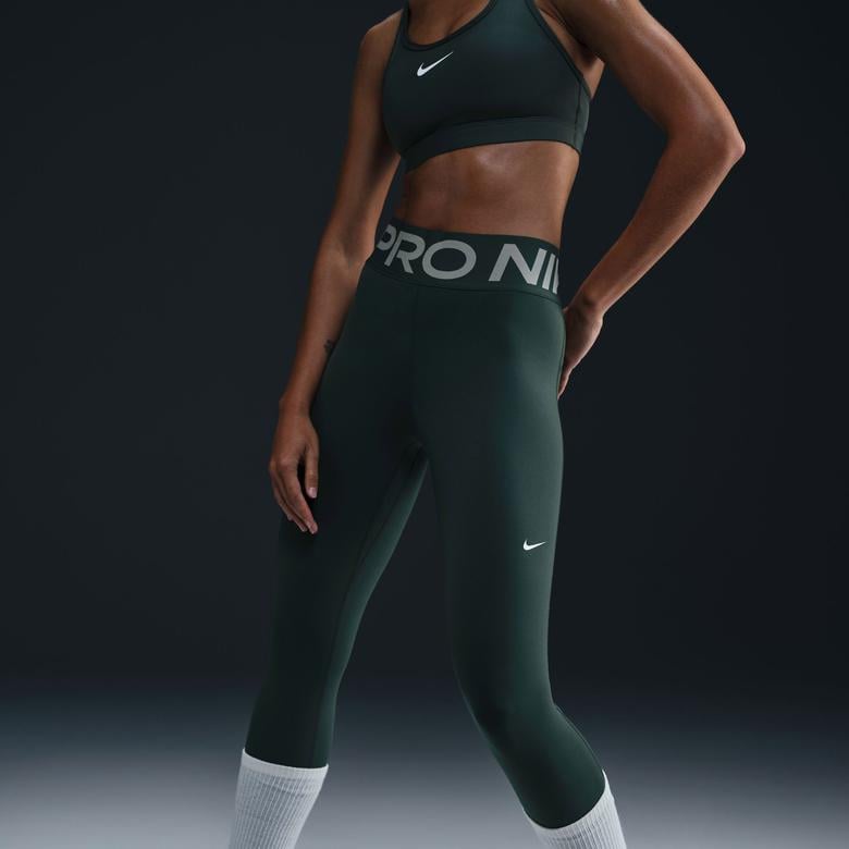 Nike Pro Sculpt Kadın Yeşil Antrenman Taytı