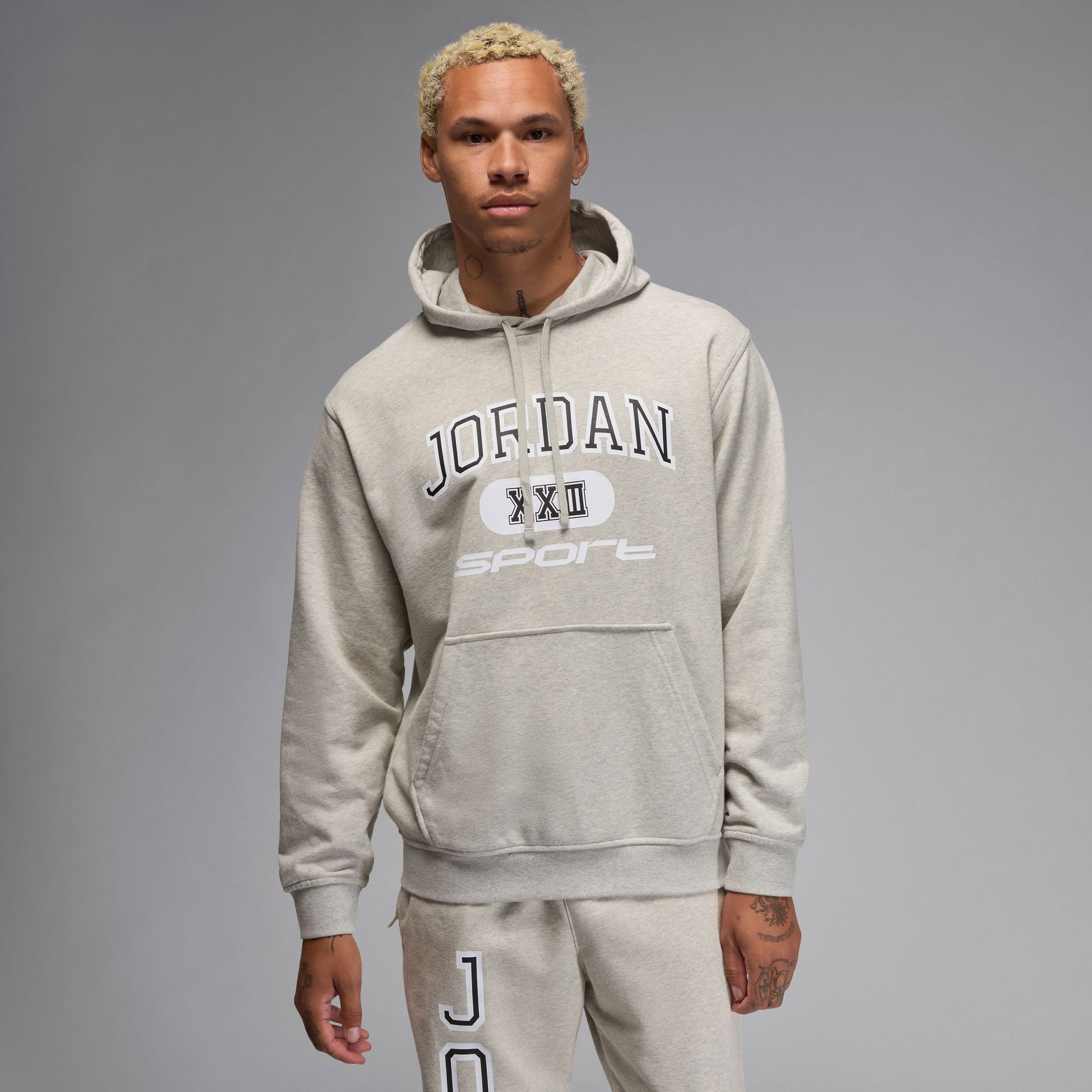 Nike Jordan Sport Crossover Erkek Gri Günlük Sweatshirt