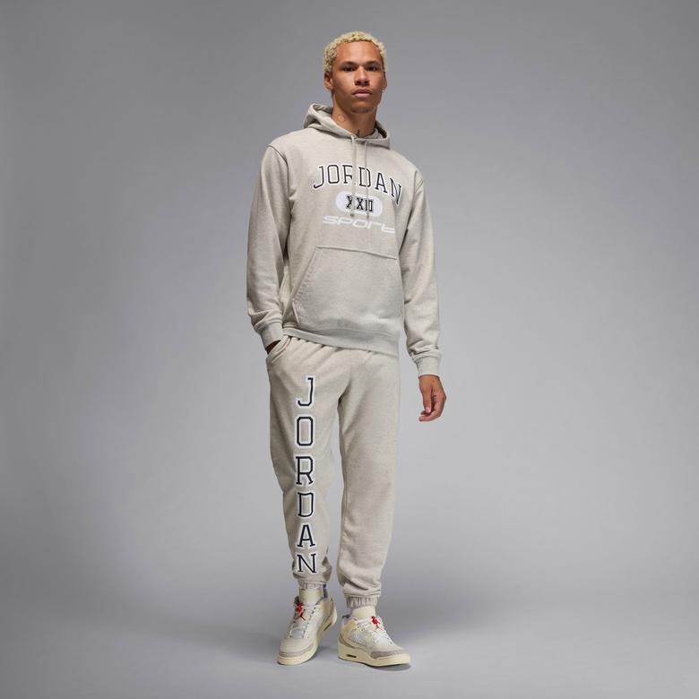 Nike Jordan Sport Crossover Erkek Gri Günlük Sweatshirt