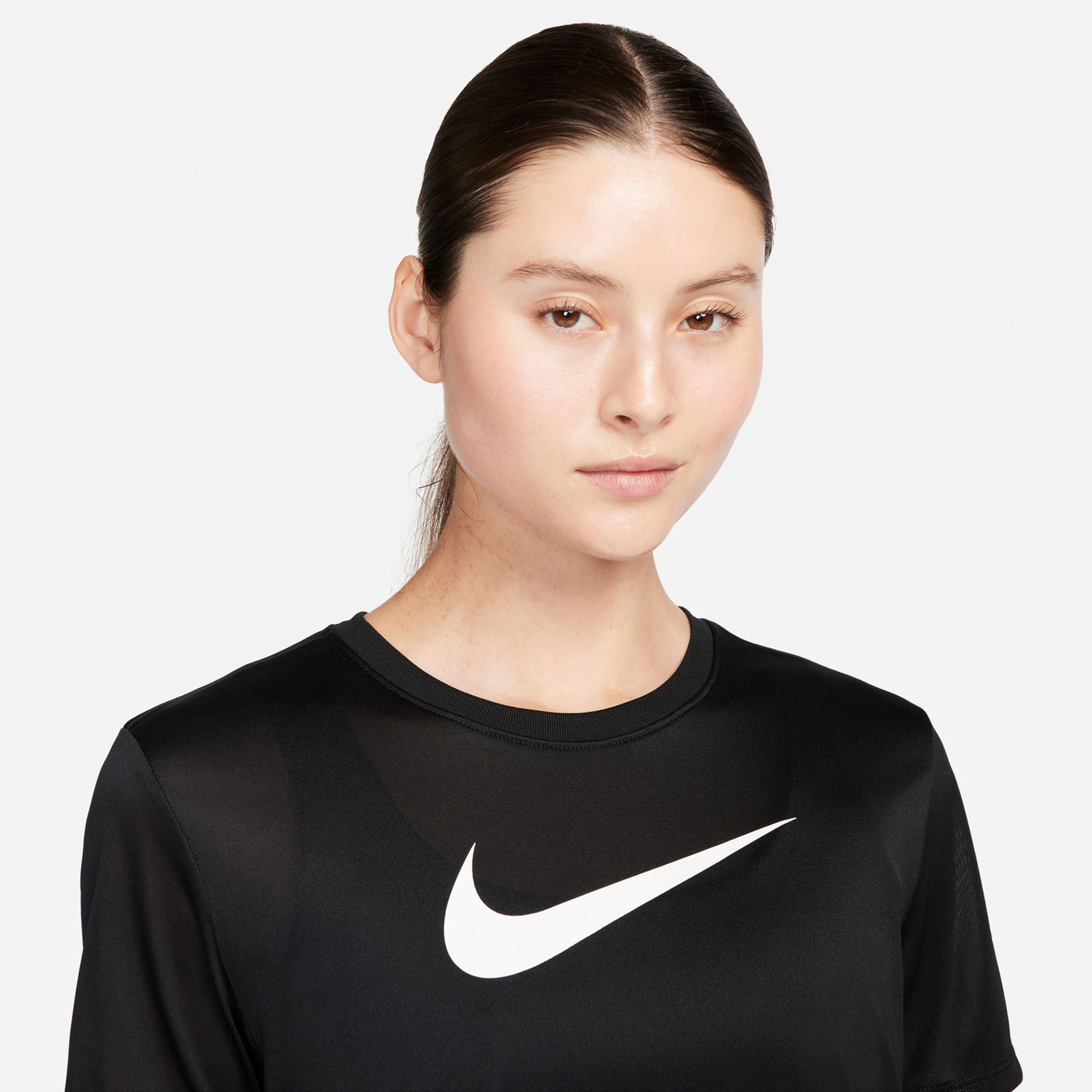Nike Dri Fit Graphic Kadın Siyah Günlük T-Shirt