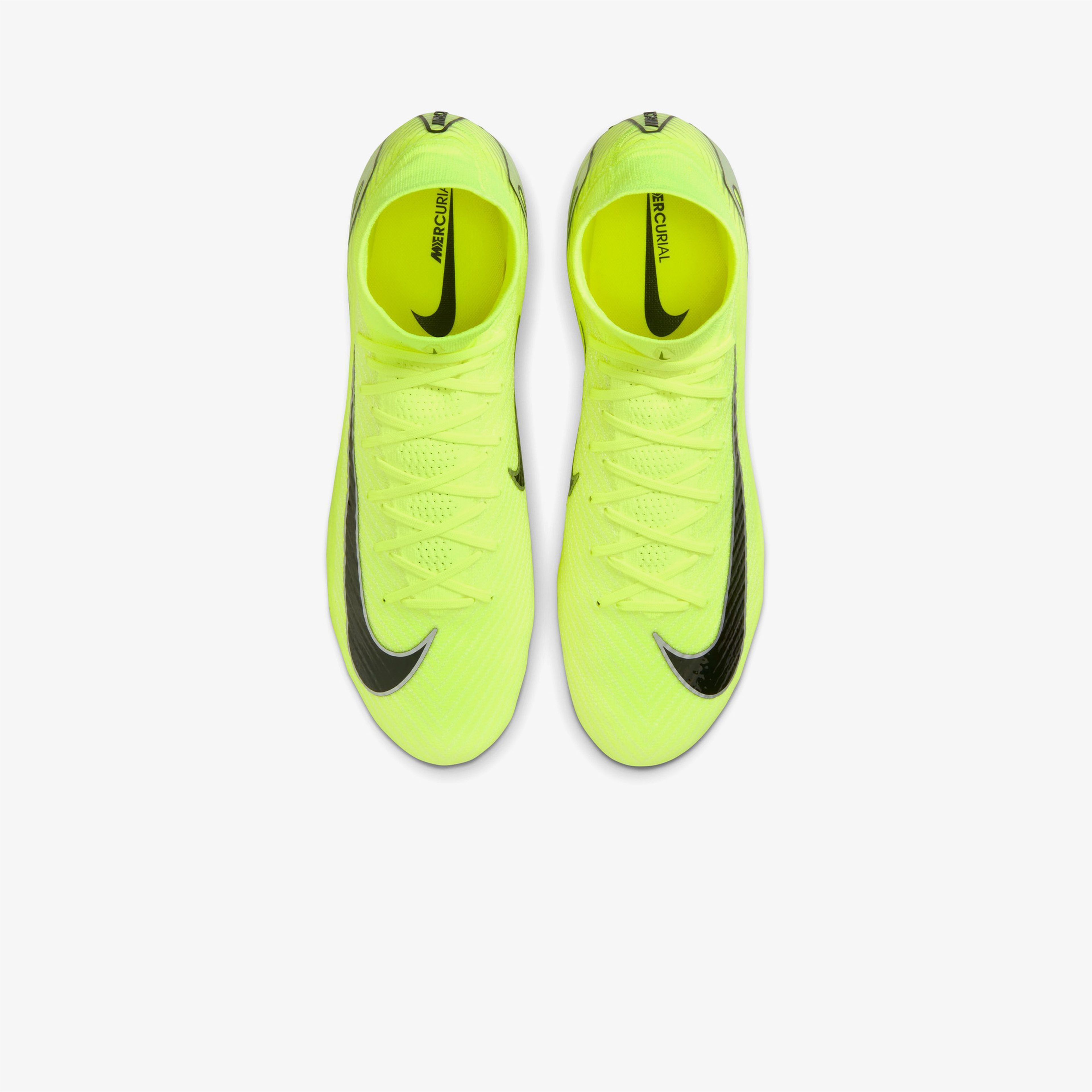Nike Mercurial Superfly 10 Elite Fg Erkek Sarı Bilekli Çim Saha Kramponu