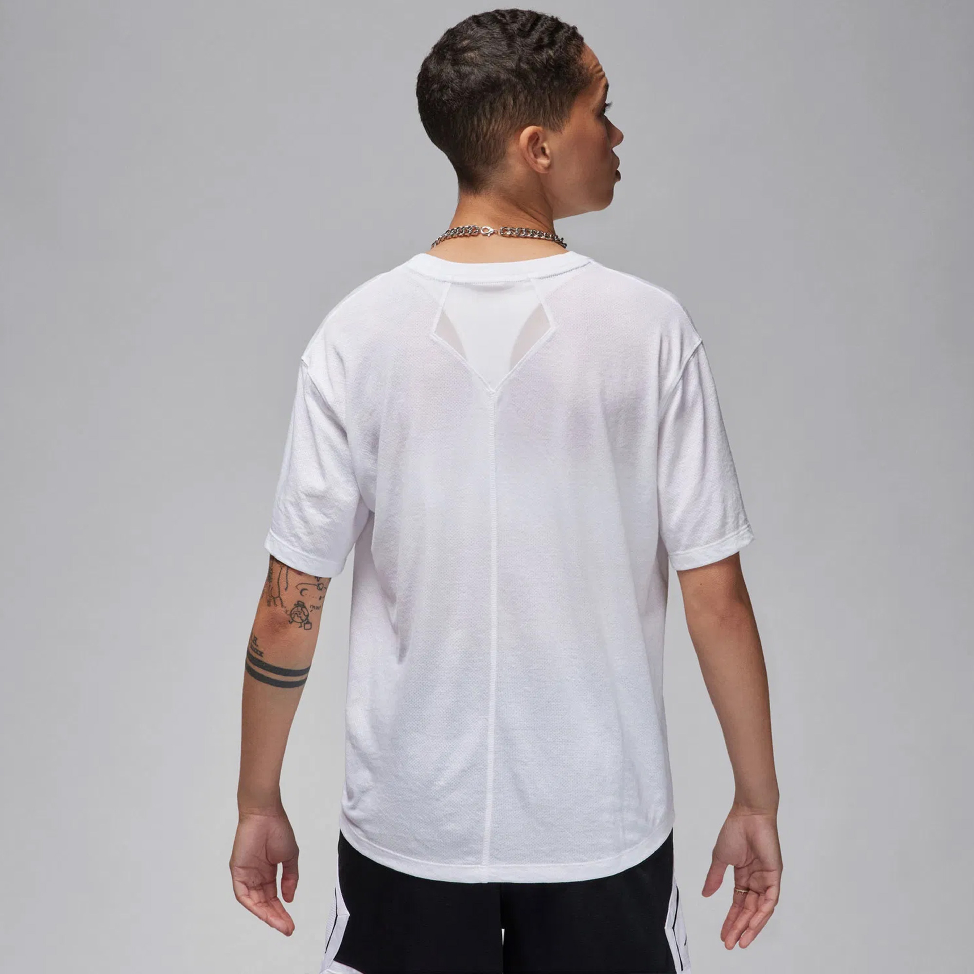 Jordan Sport Diamond Kadın Beyaz Günlük T-Shirt