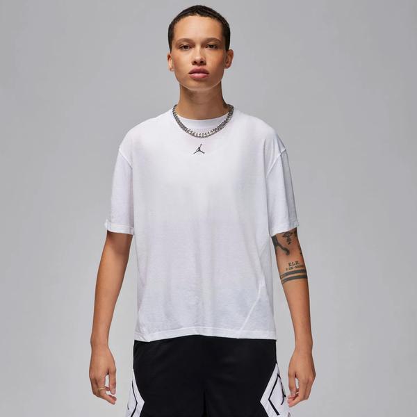 Jordan Sport Diamond Kadın Beyaz Günlük T-Shirt